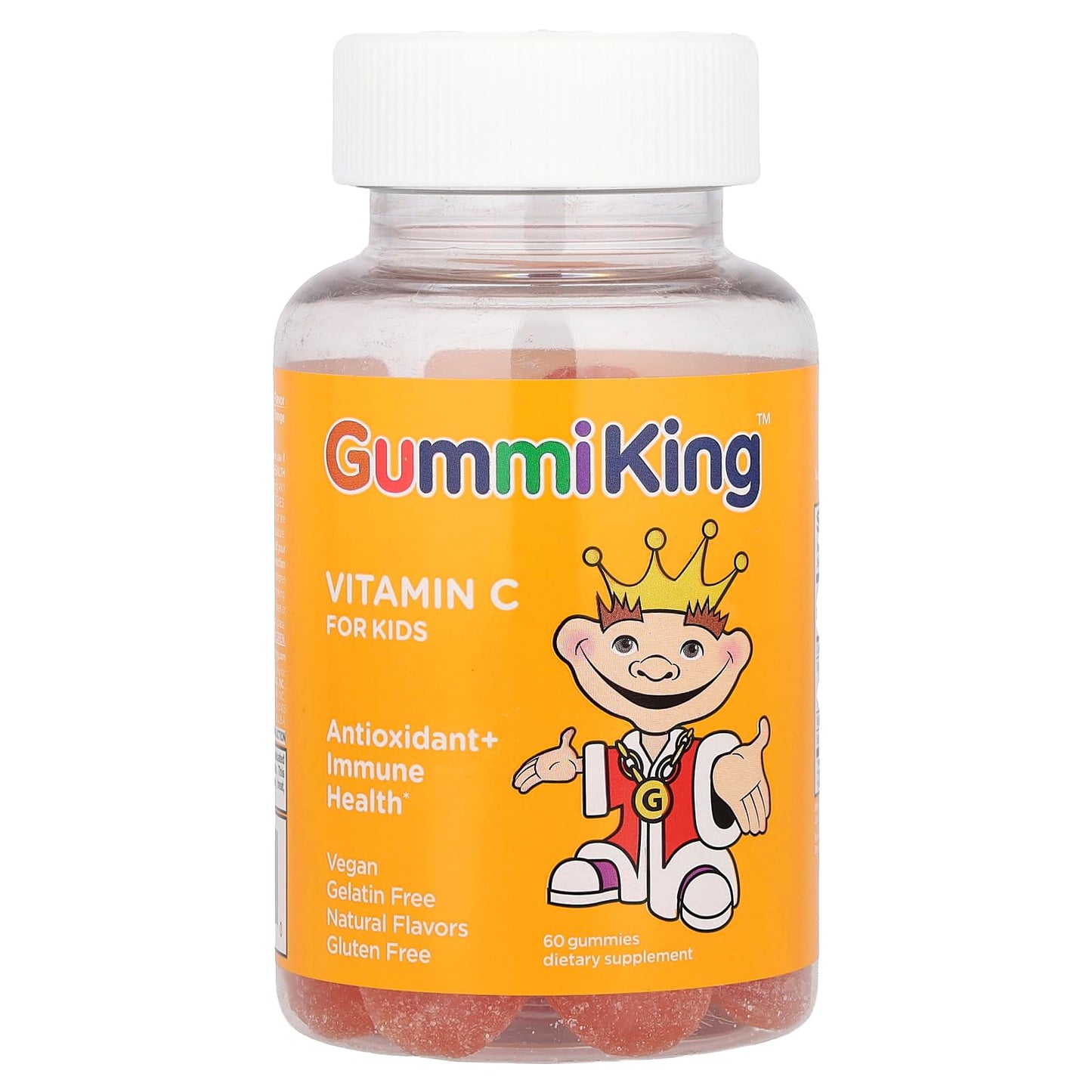 Gummi King Vitamin-C Supplement Gummy, 60 Count