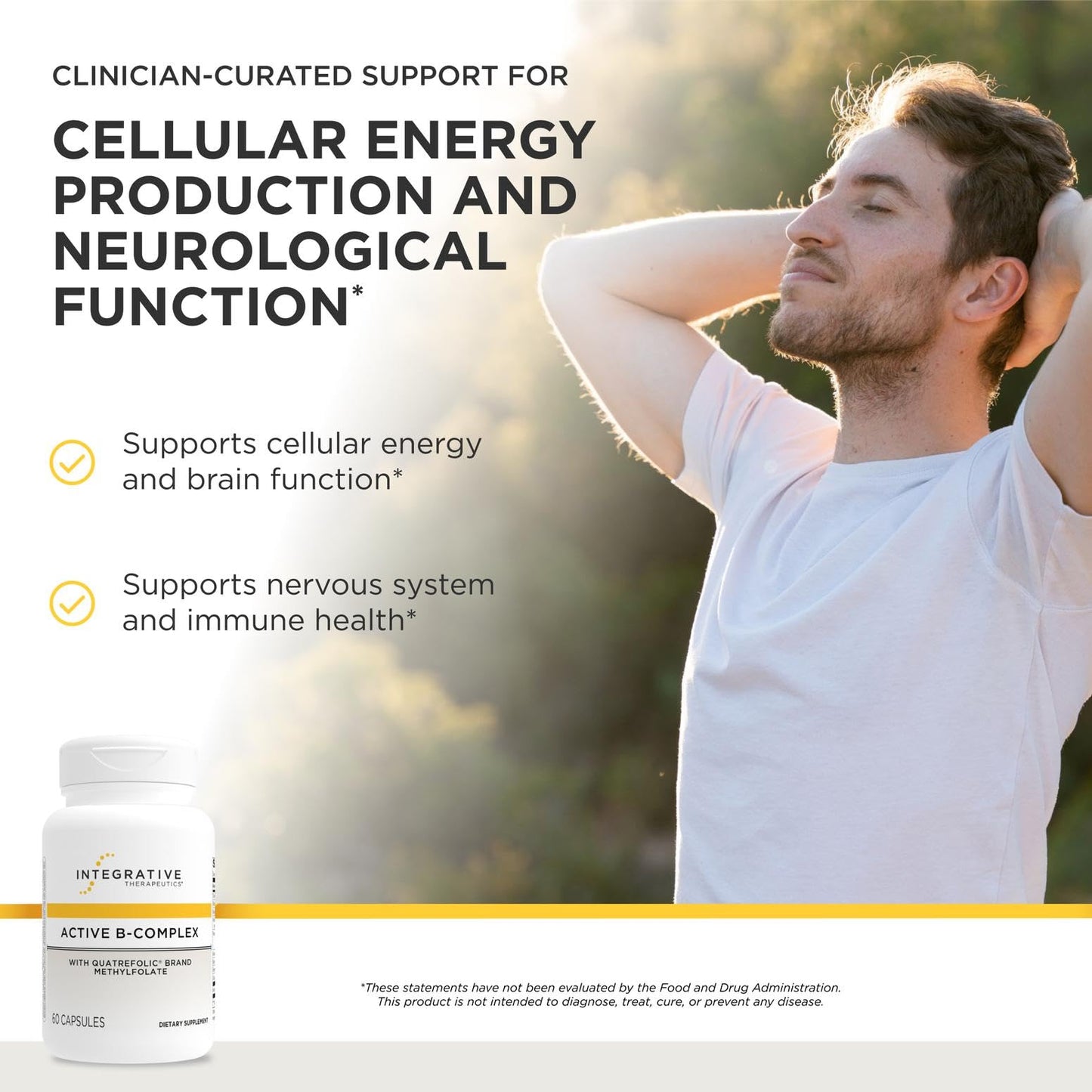 Integrative Therapeutics Active B-Complex, 60 Capsules