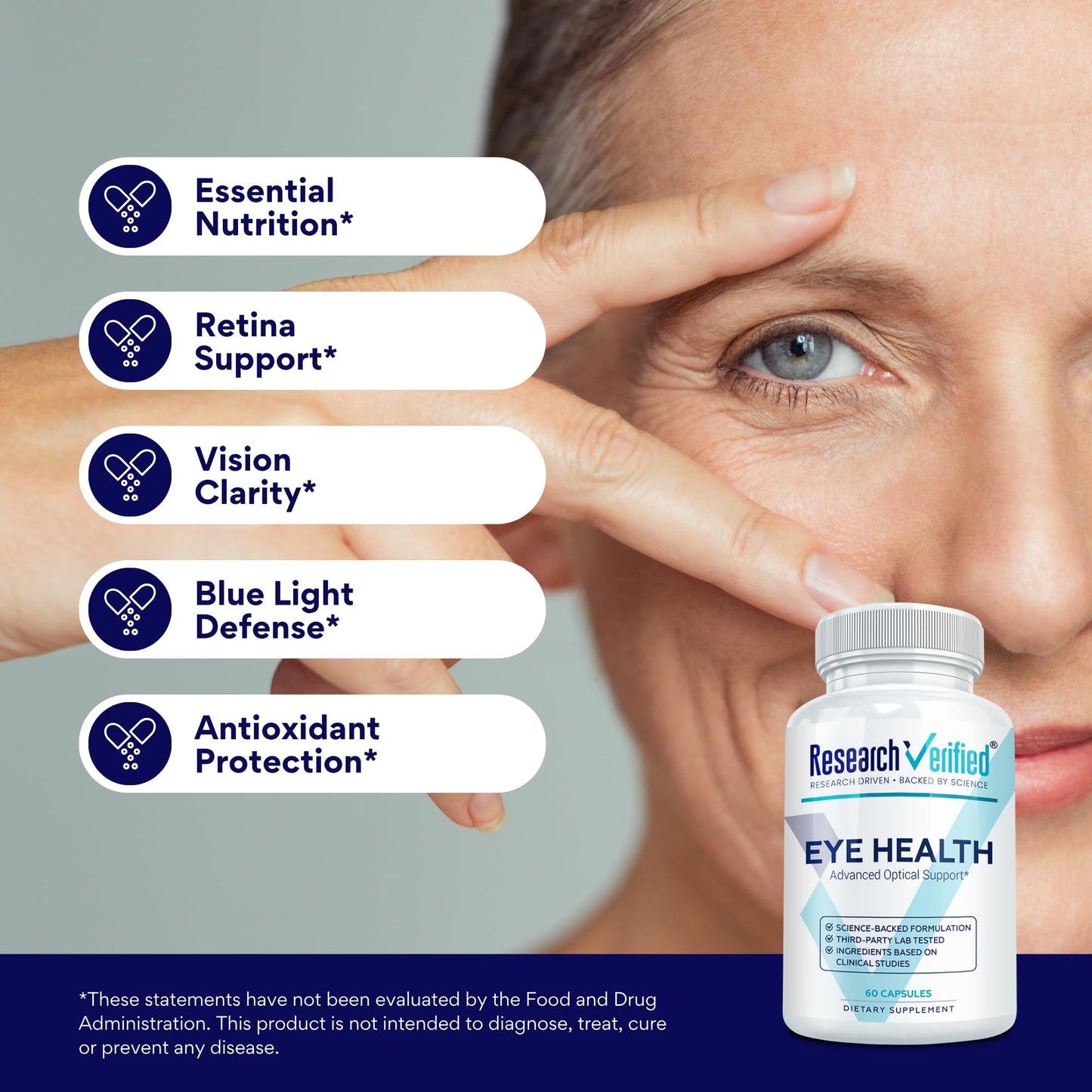 Research Verified Eye Health 60 Capsules