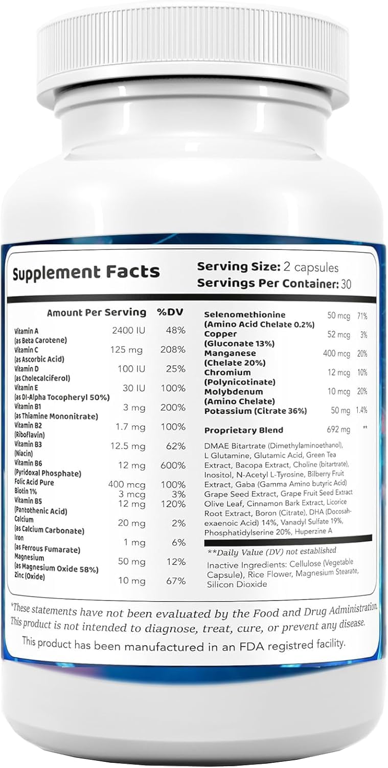 Valdivia Nerve Alive Support Supplement for Neuropathy 300 Capsules