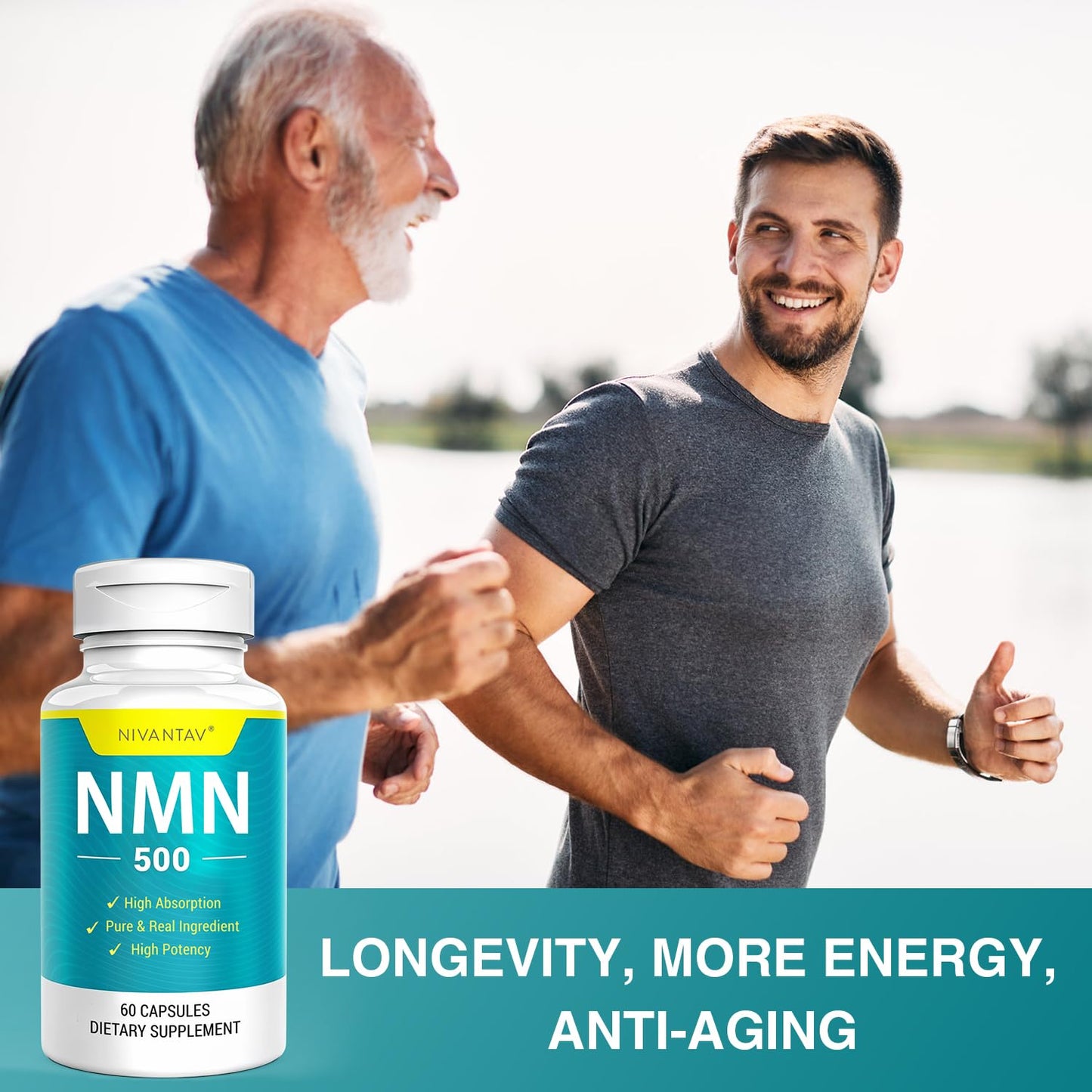 Nivantav NMN Supplement Capsules 120 Capsules