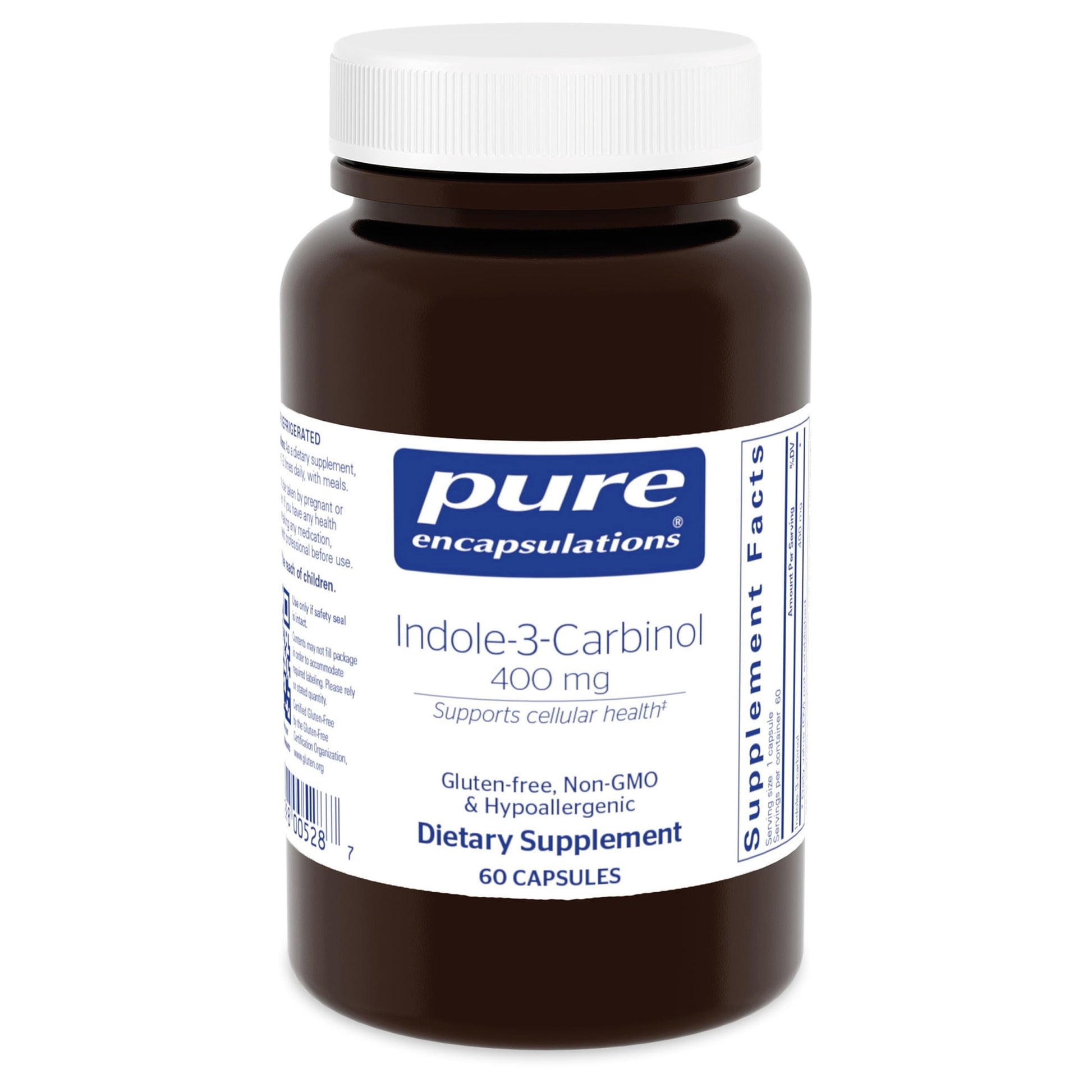 Pure Encapsulations Indole-3-Carbinol Capsules, 60