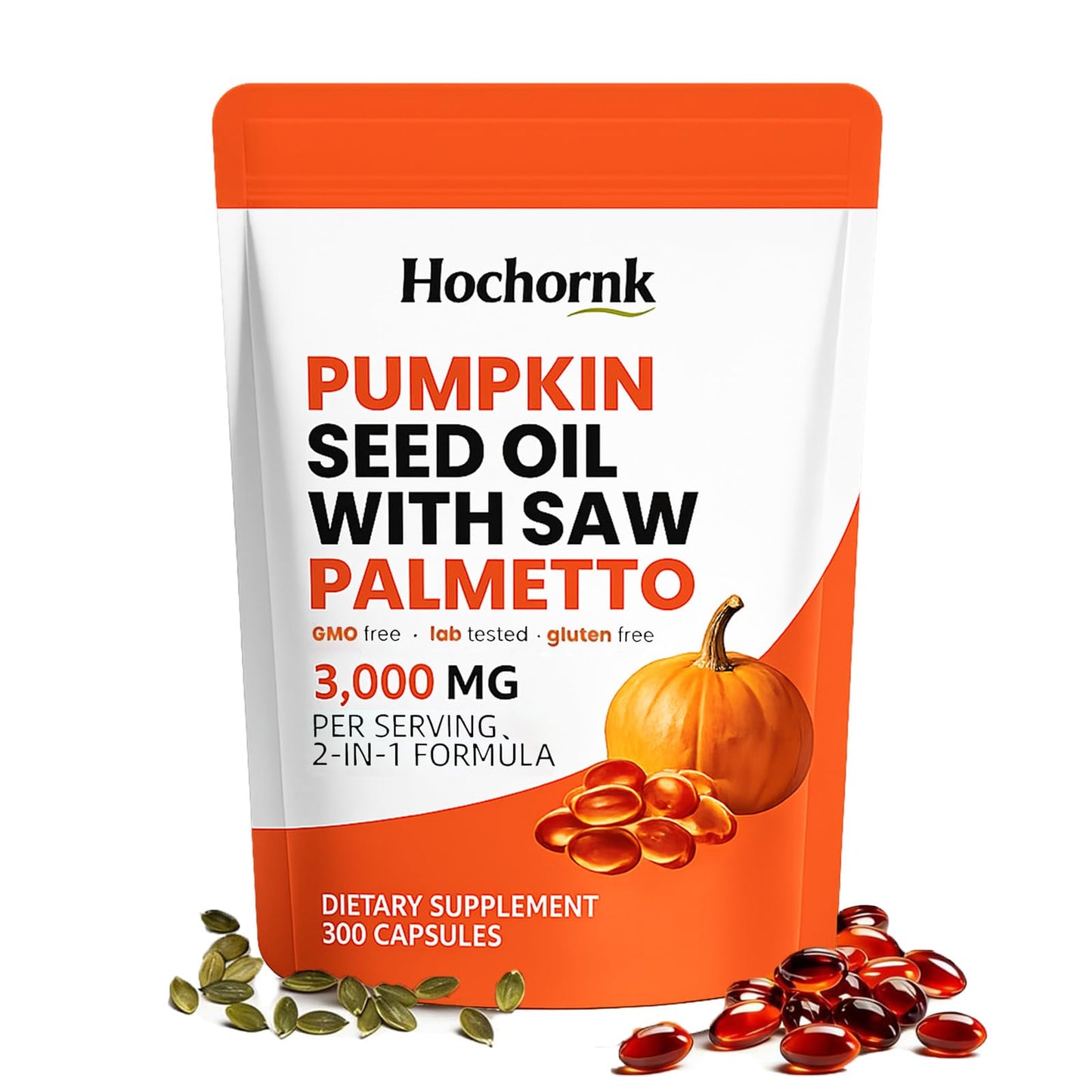 Hochornk Pumpkin Seed Oil Softgels 300