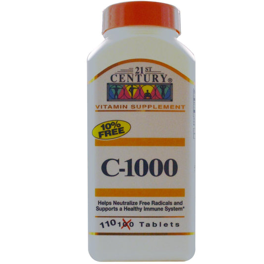 21st Century Vitamin C 1000 mg Tablet, 110 Count