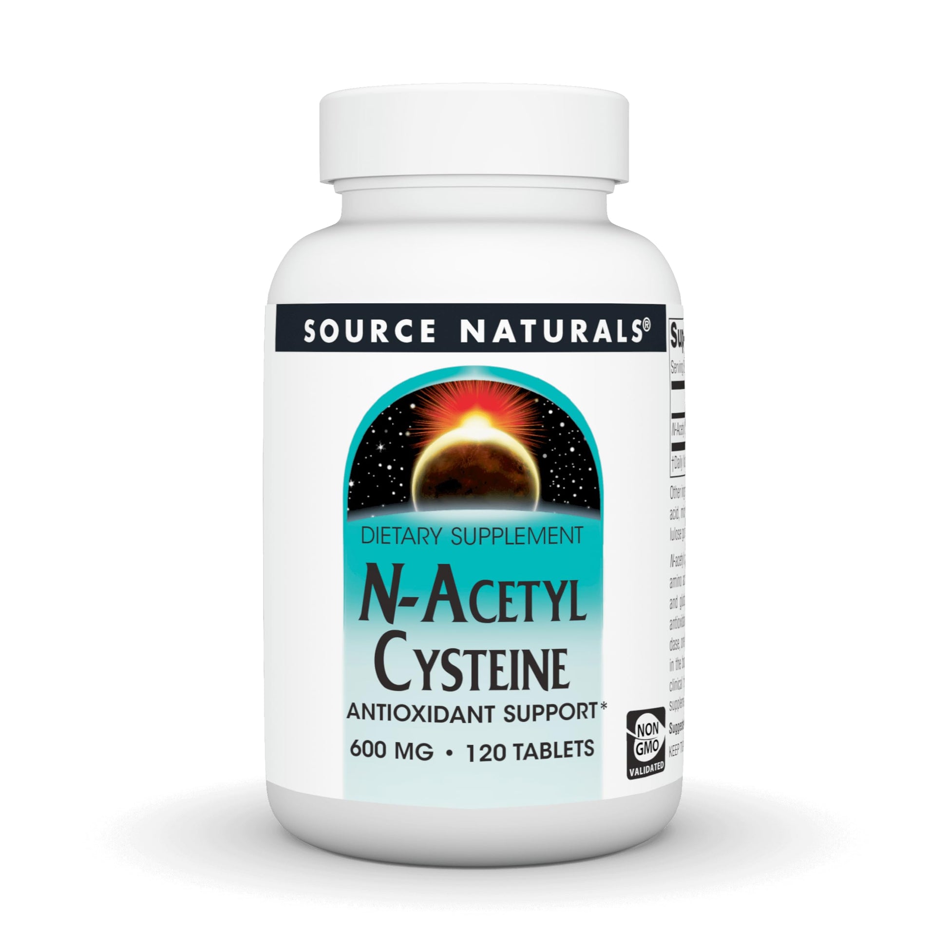Source Naturals N-Acetyl Cysteine 600 mg, 120 Tablets
