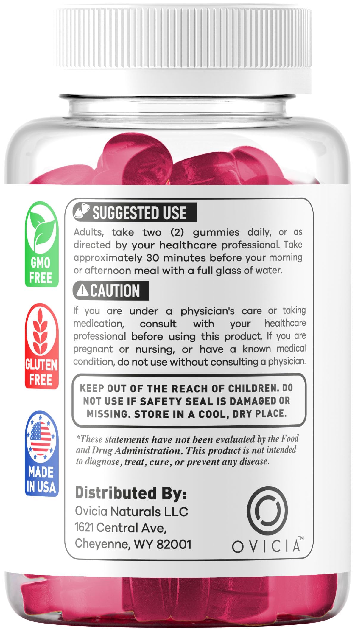 OVICIA Libicade Gummies 60 Gummies