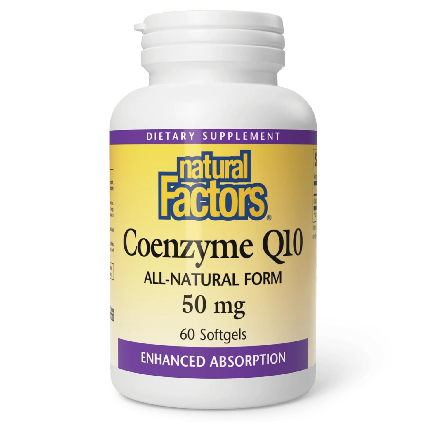 Natural Factors Coenzyme Q10 50 mg Softgels 60
