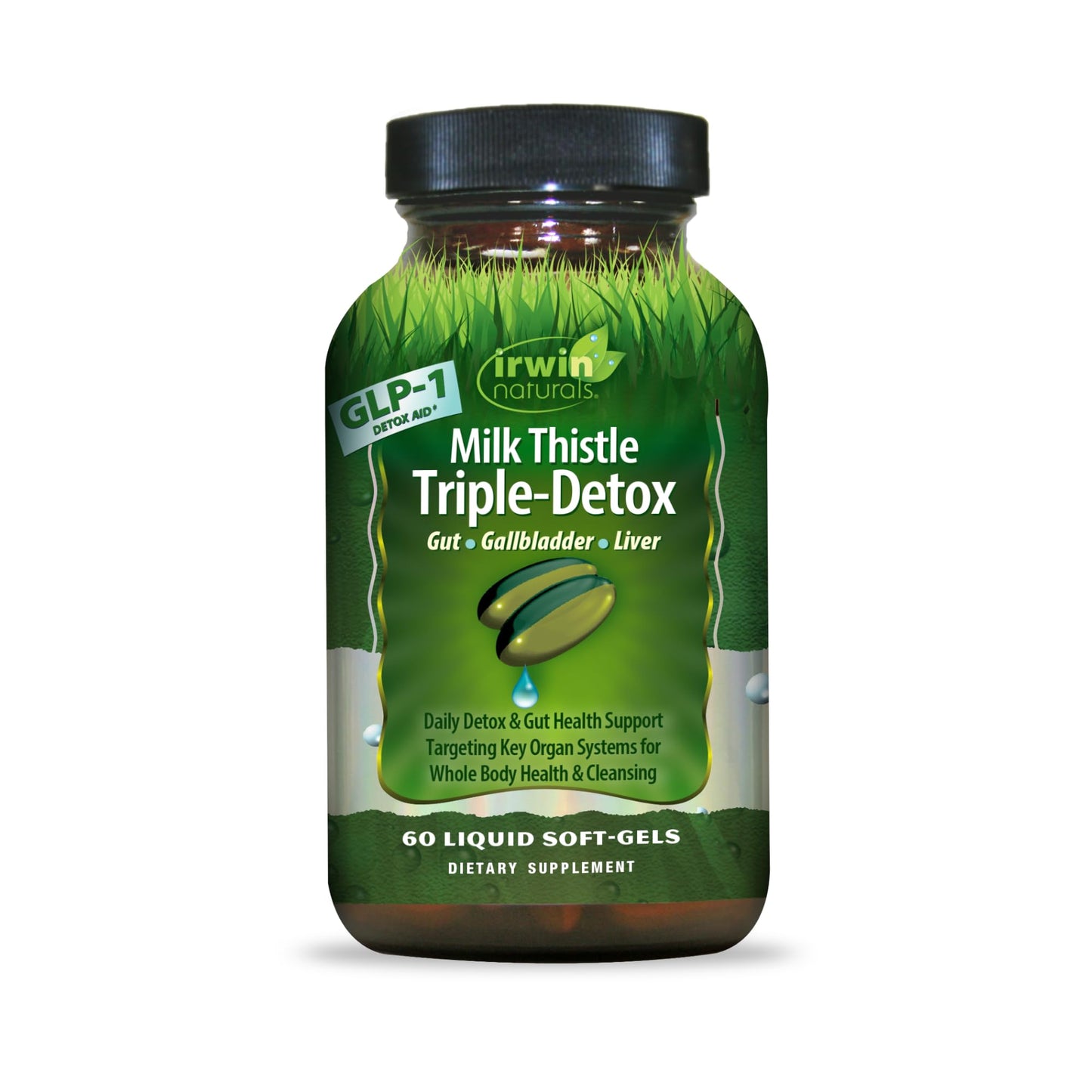 Irwin Naturals Milk Thistle Triple-Detox Liver Softgels 60 Count