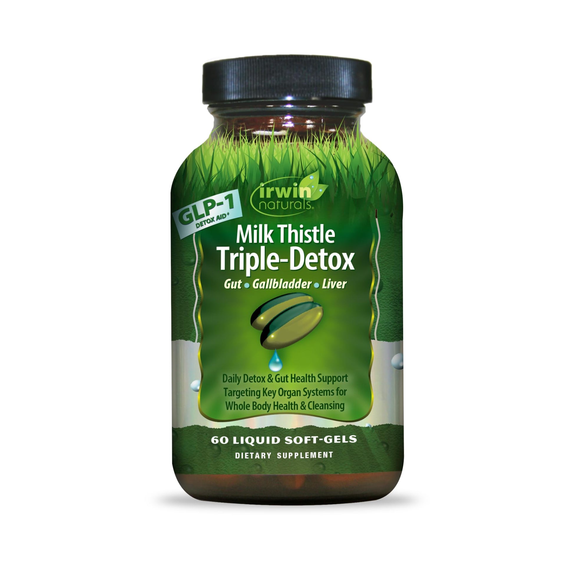 Irwin Naturals Milk Thistle Triple-Detox Liver Softgels 60 Count