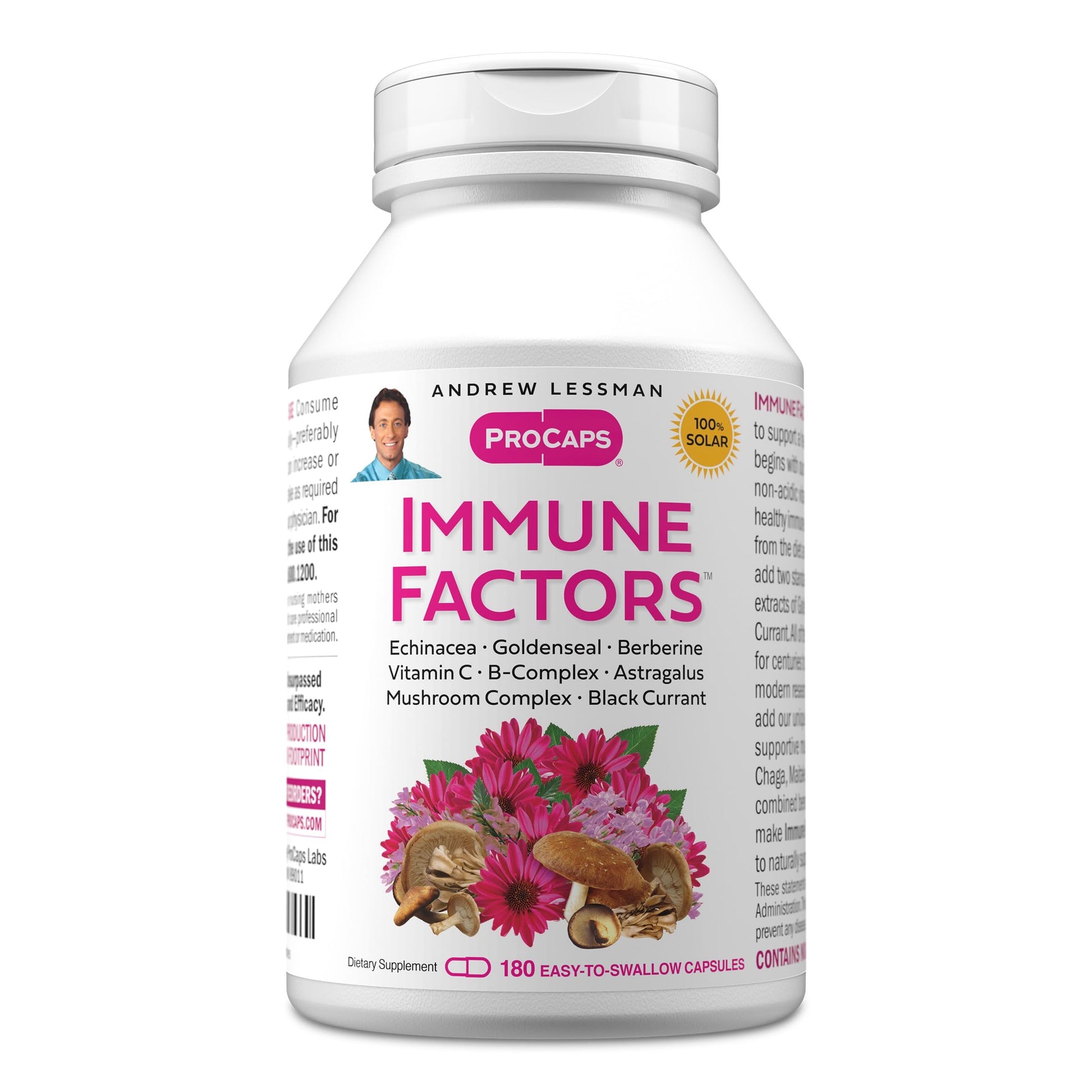 ANDREW LESSMAN Immune Factors 180 Capsules