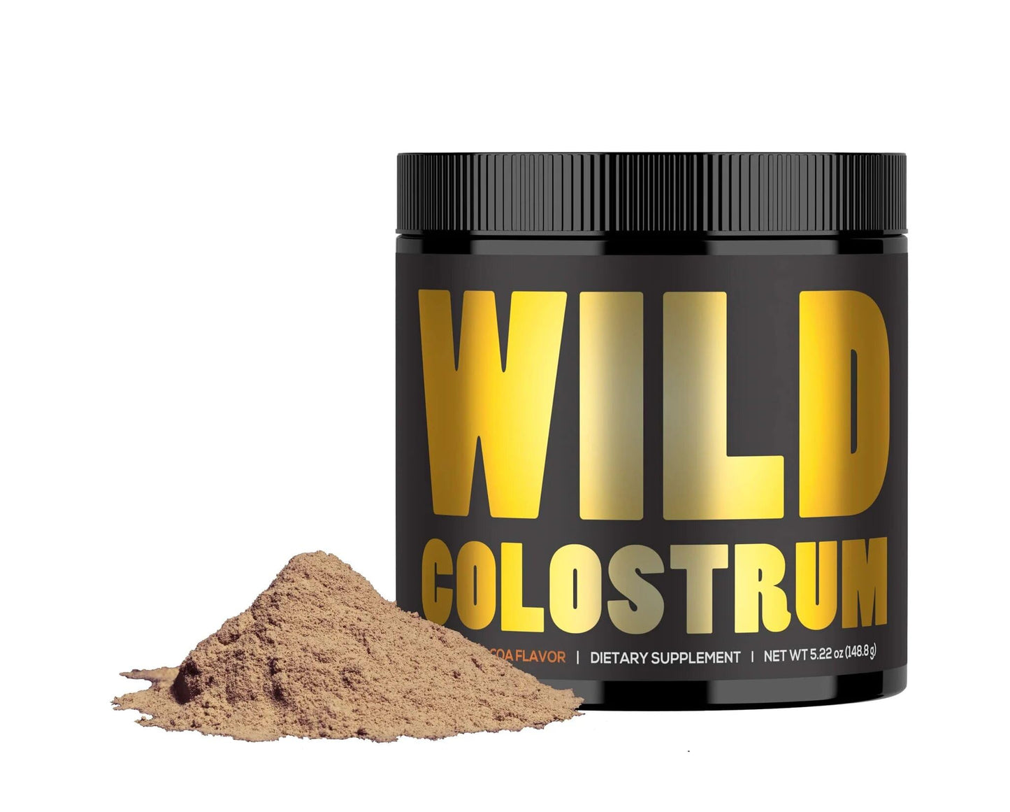 Wild Foods Cocotropic Organic Mushroom Cacao Mix & Colostrum Powder Bundle, Powder, 9