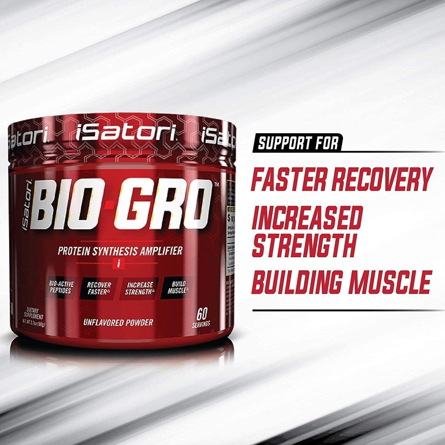 iSatori Bio-Gro Protein Synthesis Amplifier & Amino-GRO BCAA Powder, 1
