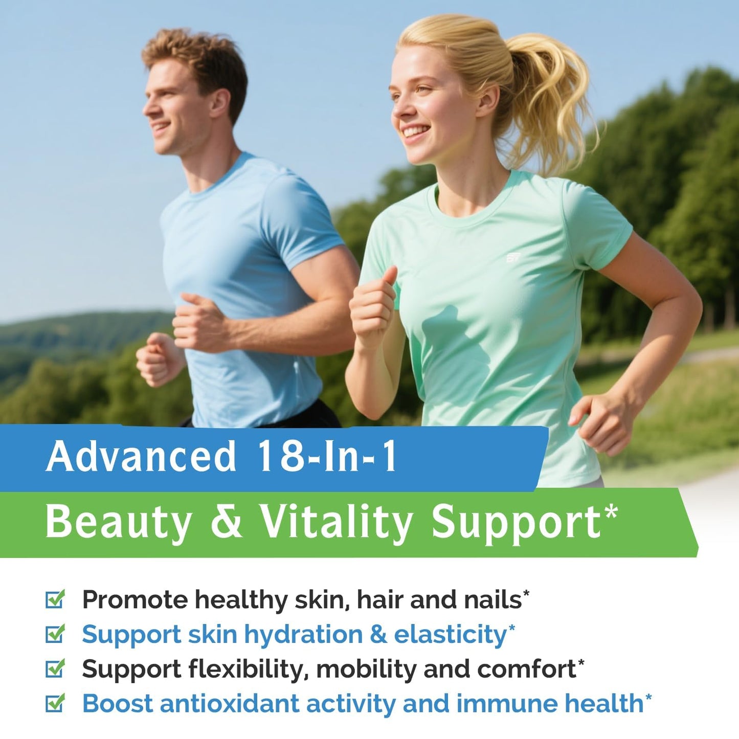 Innate Vitality Collagen Peptides for Women & Men Capsules 120 Count