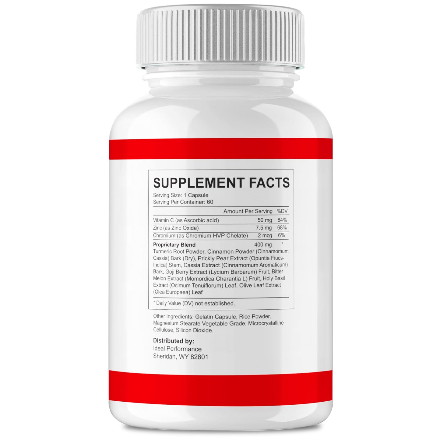 IDEAL PERFORMANCE GlucoRX Capsule, 60 Count