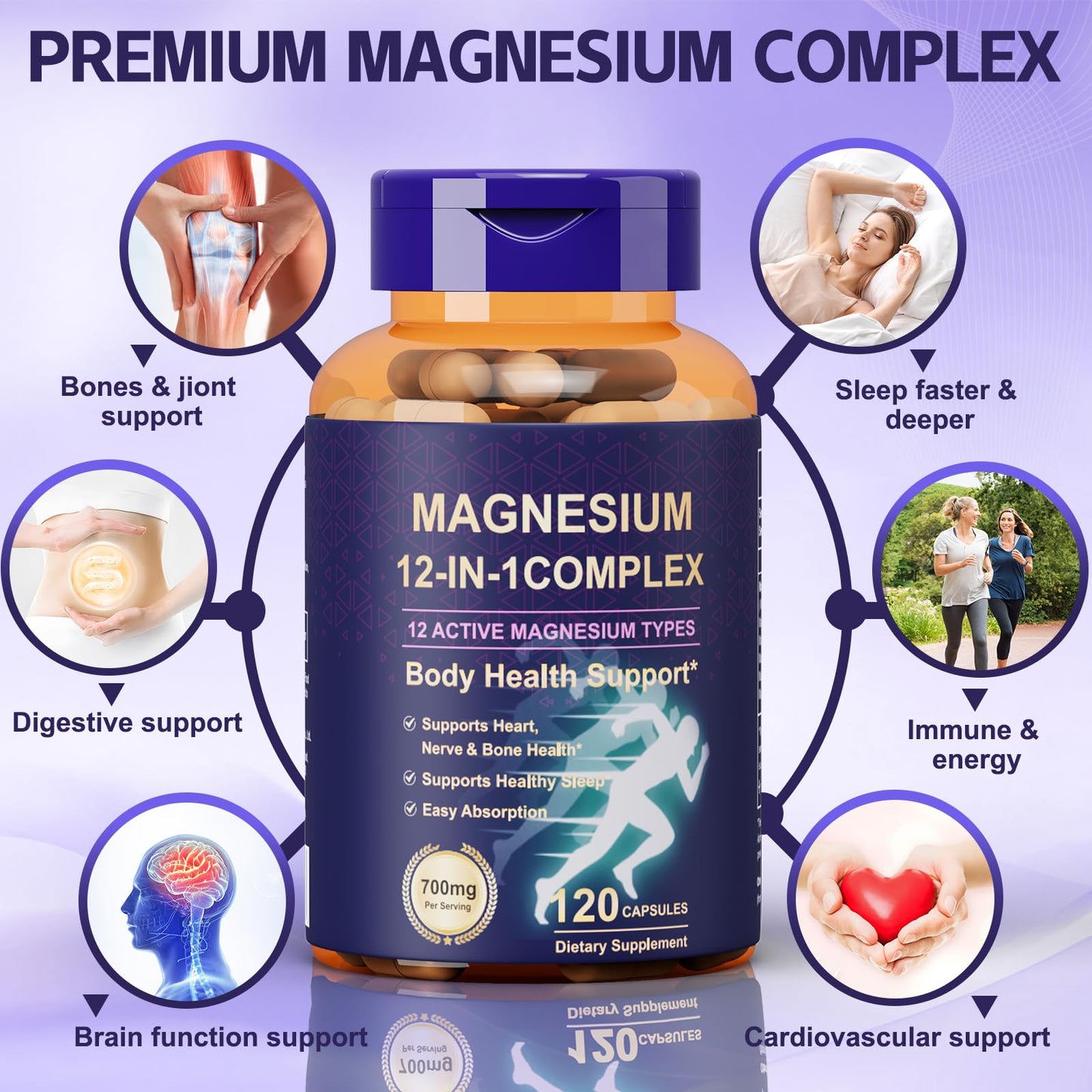 Dr. HR Magnesium Complex Supplement Capsule, 1 Count