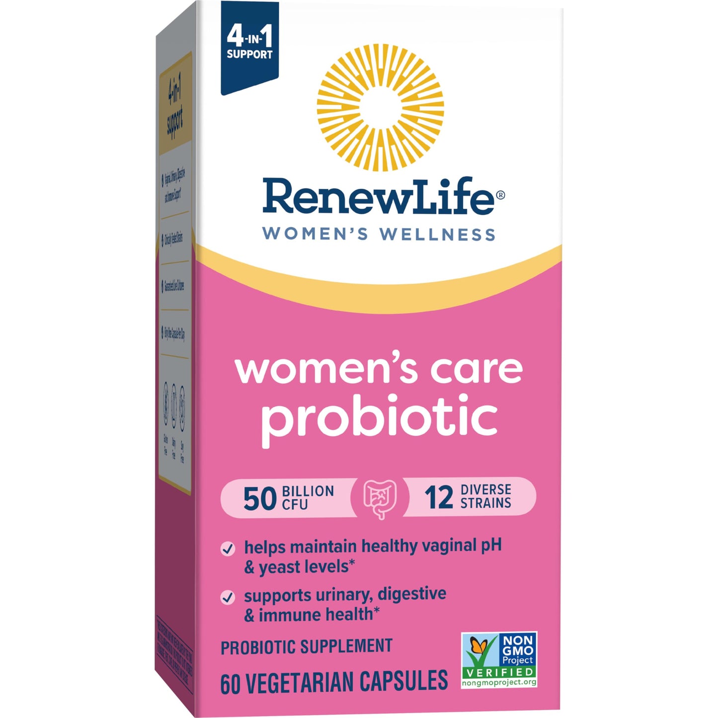 Renew Life Women's Care Probiotic 50 Billion CFU Tablet 60 Count
