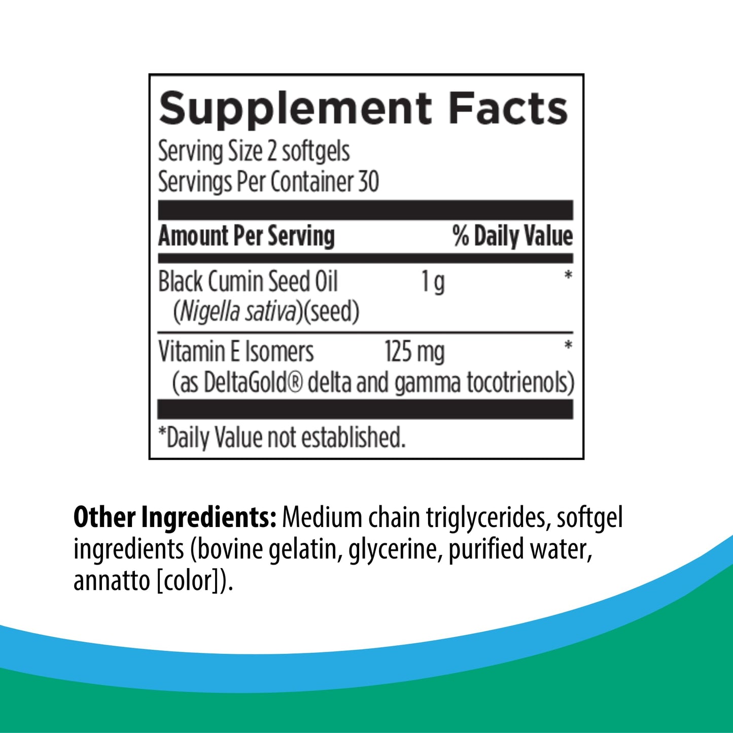 Rootcology Black Cumin Seed Oil Softgels 60