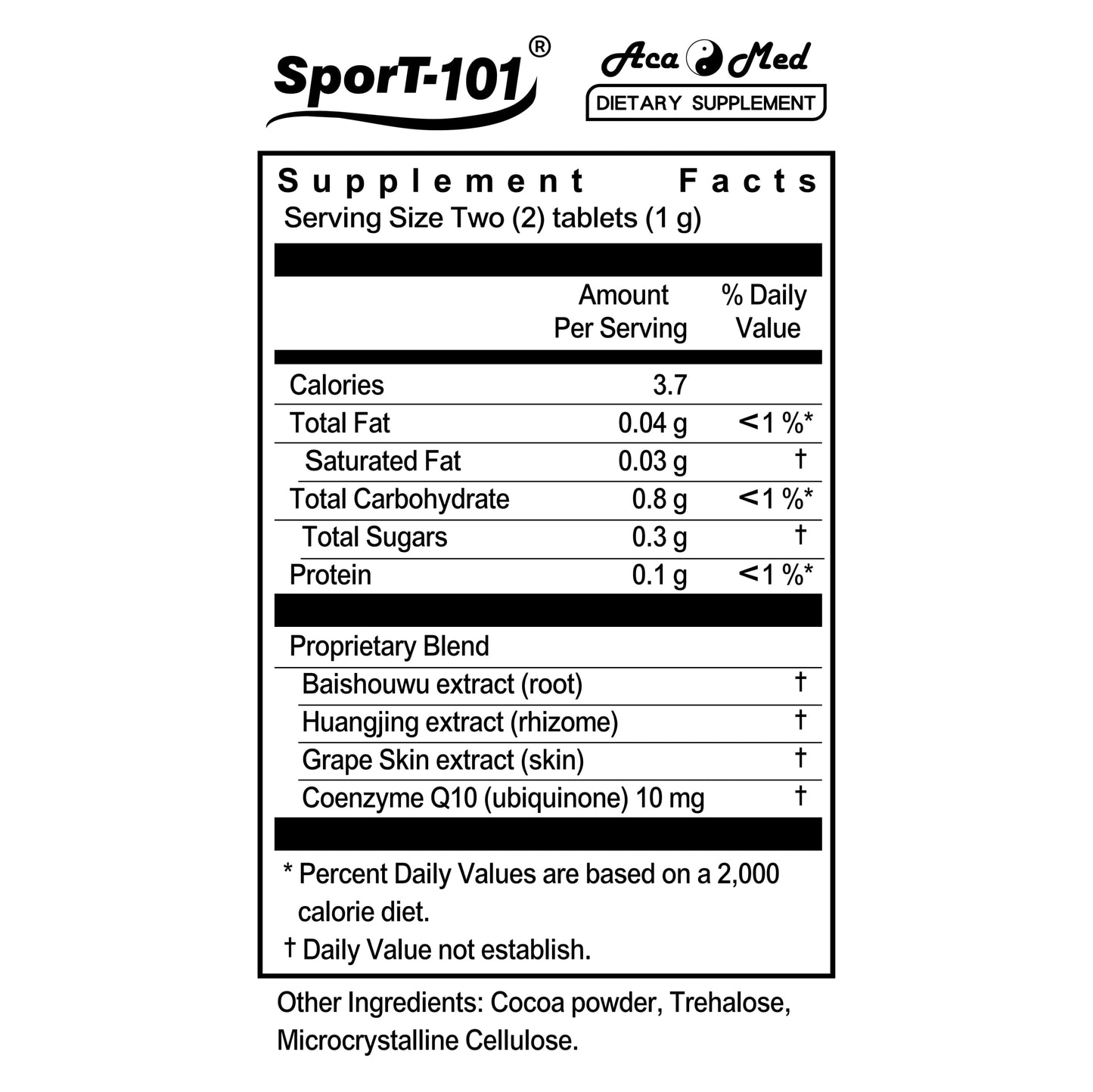 AcaMed SporT-101 Tablet 30 Tablets