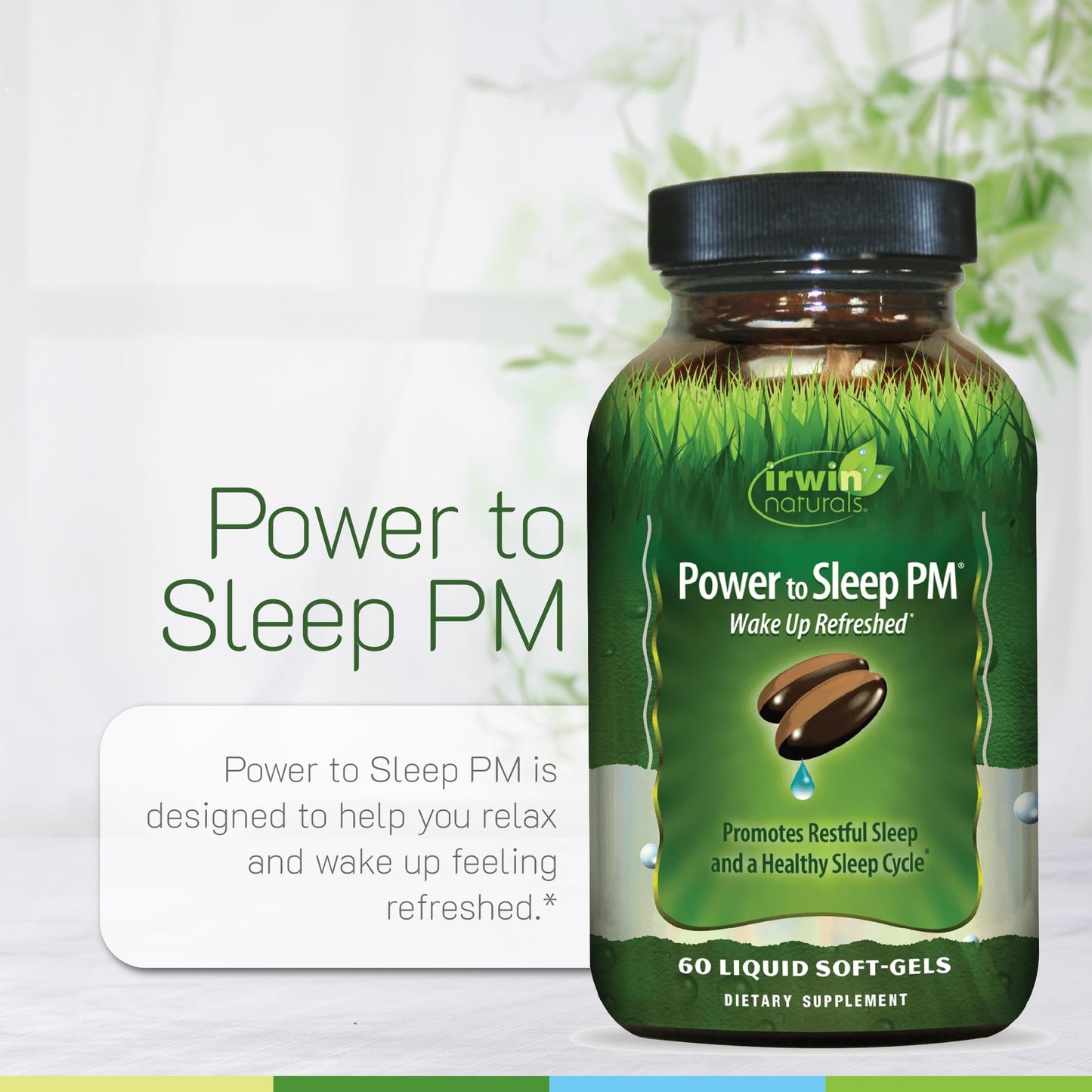 Irwin Naturals Power to Sleep PM Soft-Gels 60