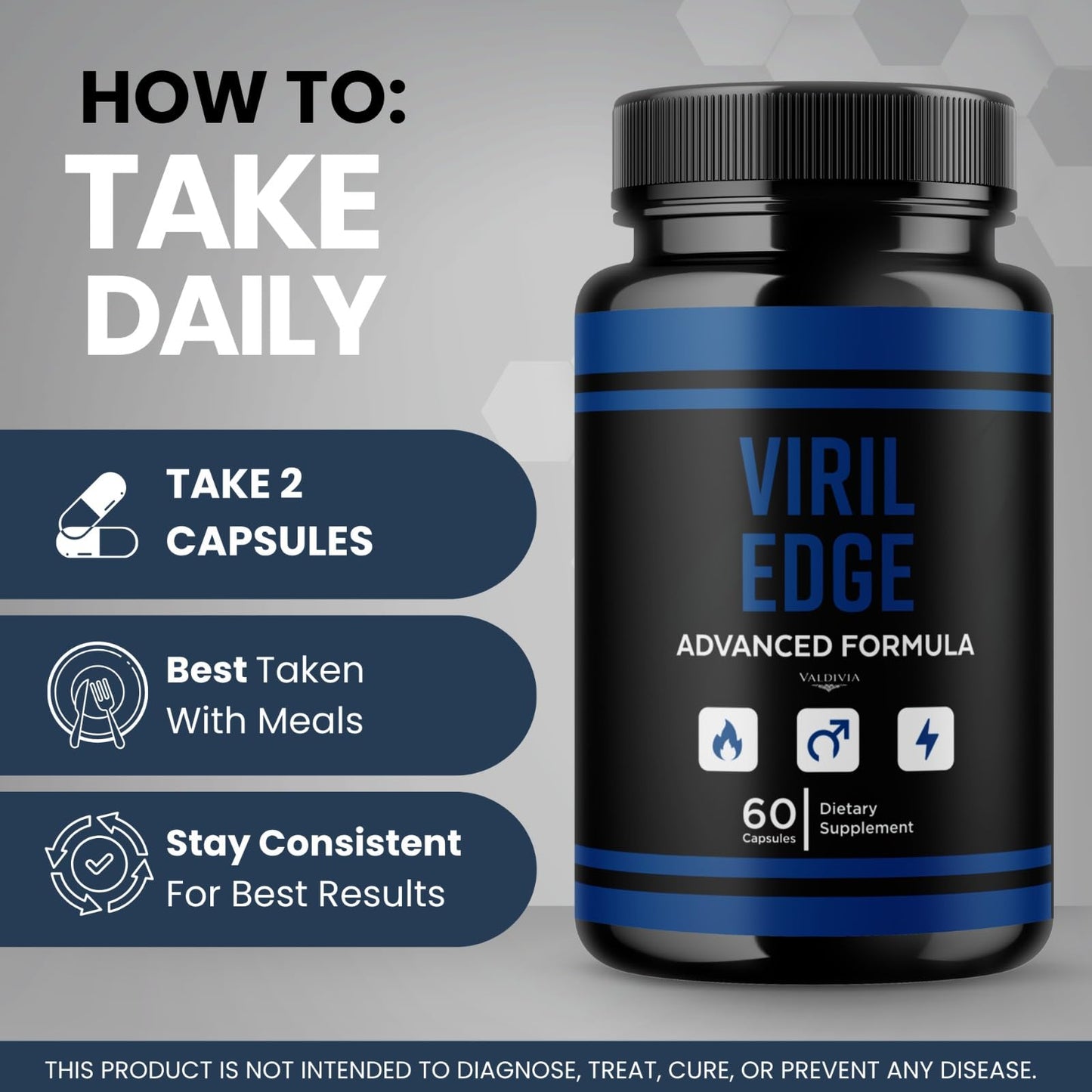 Valdivia VirilEdge Capsules 120 Capsules