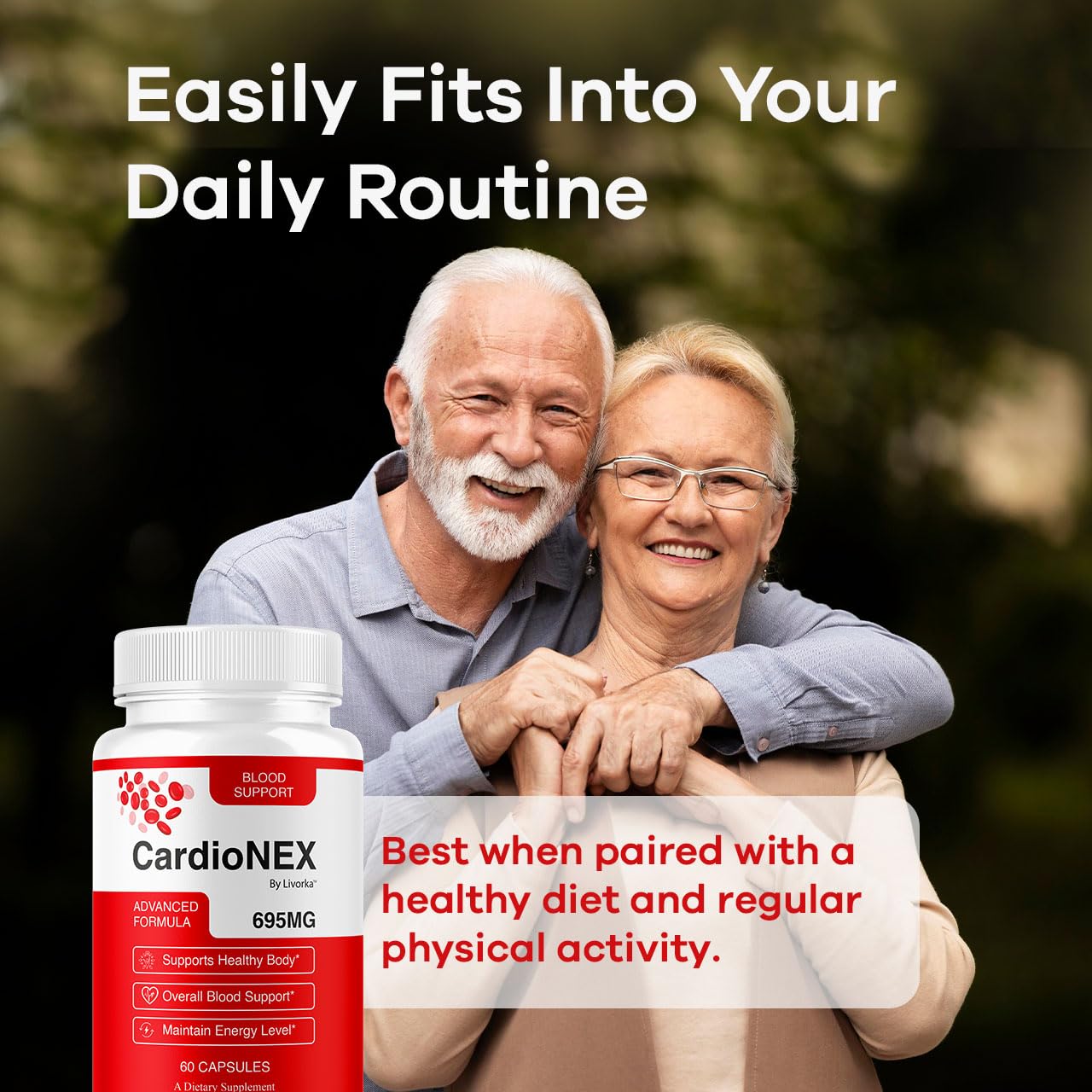 Pharmagetics CardioNEX Premium Support Advanced Formula Capsules, 300 Capsules
