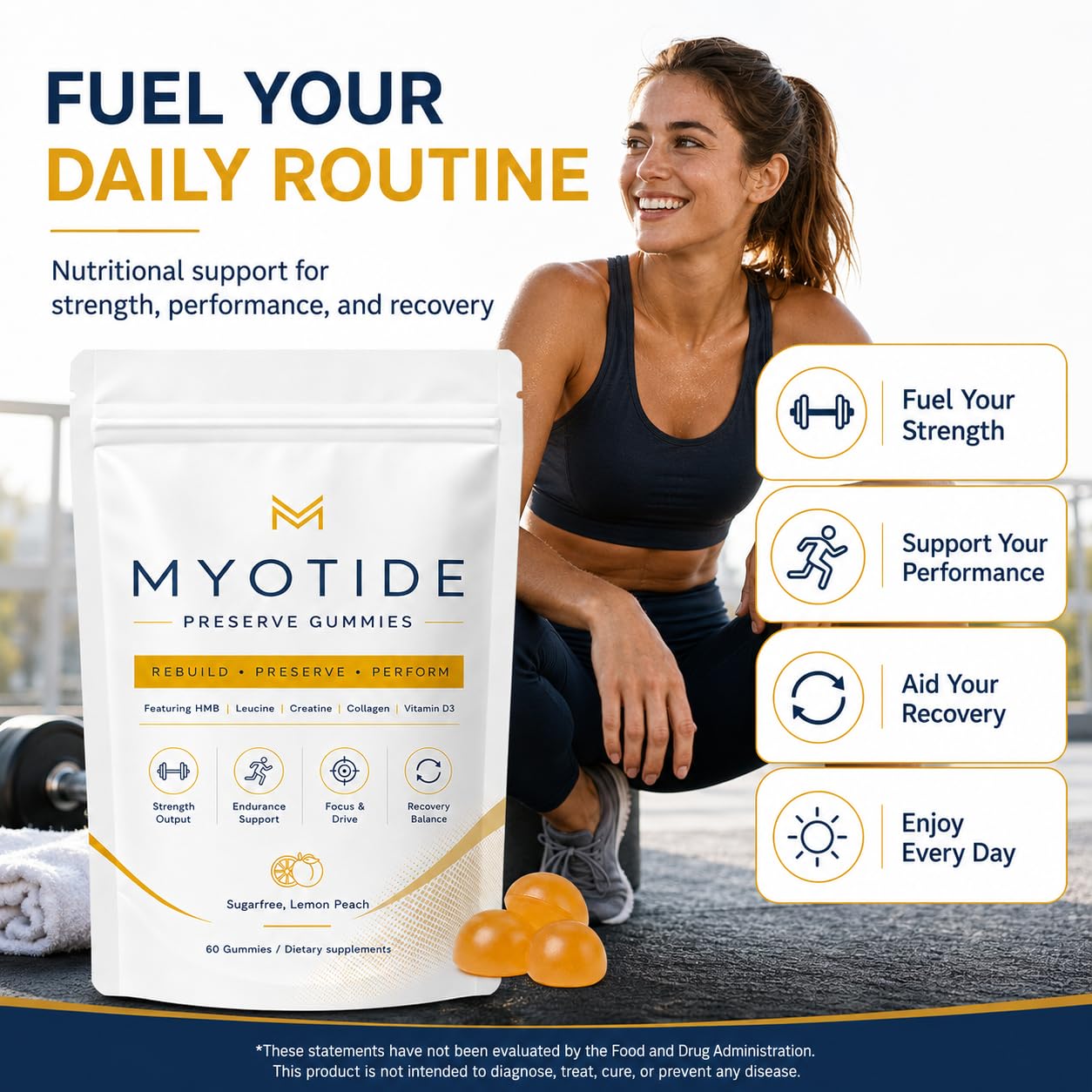 HILUCID Myotide Gummies 60 Count