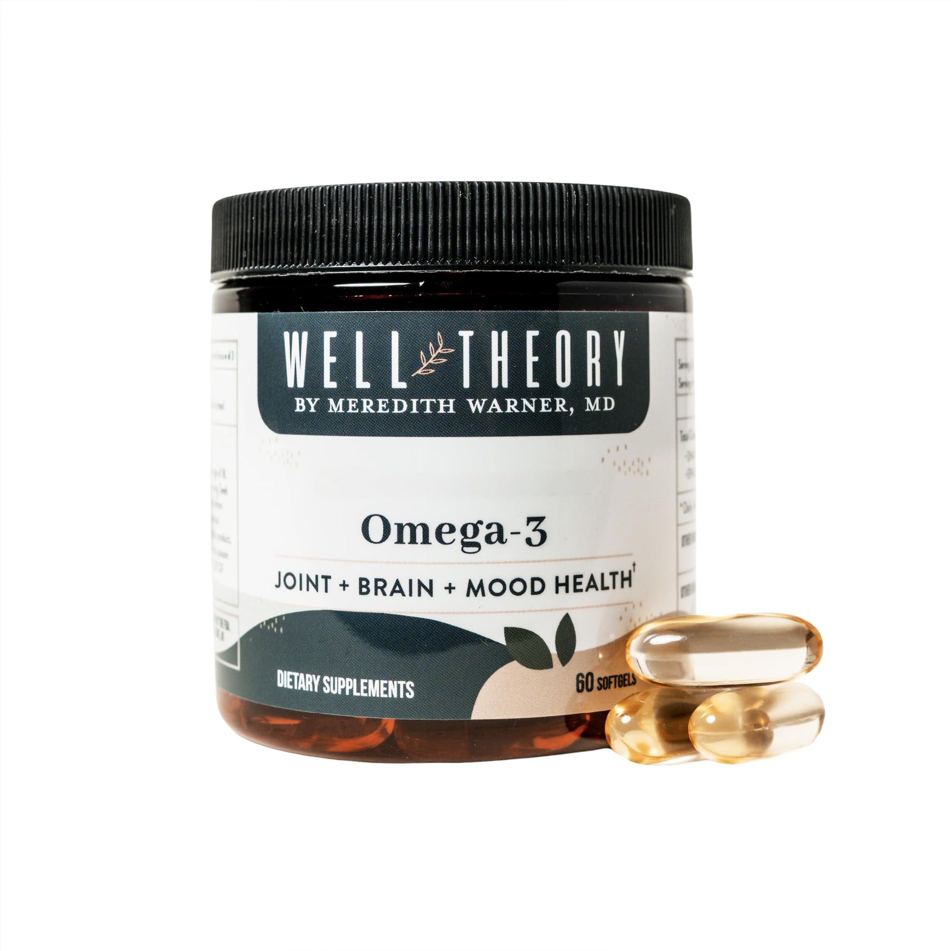 WELL THEORY Super Omega-3 Softgels, 60 Softgels