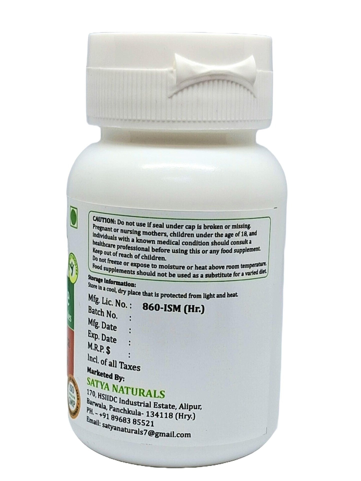 Satya Naturals Bitter Melon Forte Capsules 500 mg, 240 Capsules