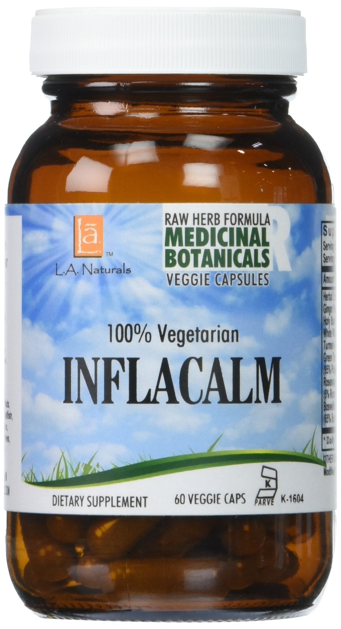 L A NATURALS Inflacalm Raw Formula Capsule 0.02 Pound