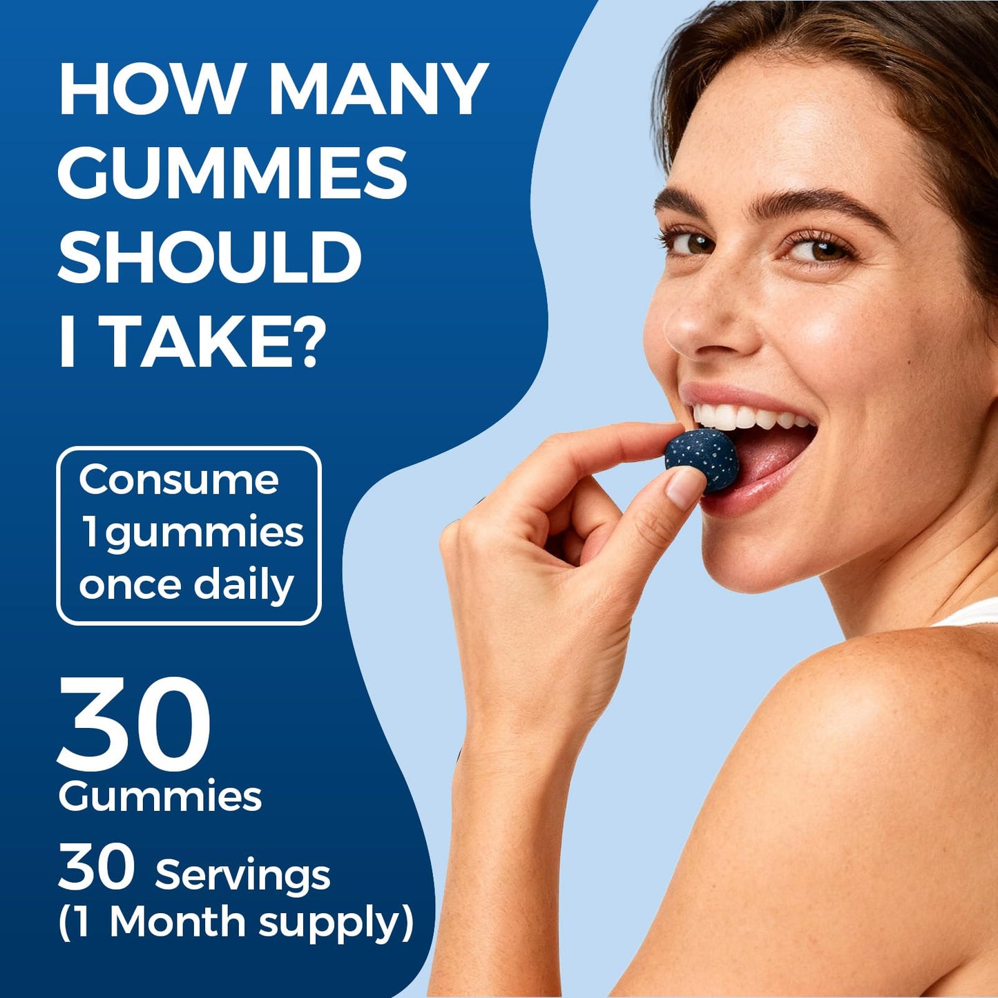 TRUEHEALTHIC Methylene Blue Gummies, 5mg per Gummy, 30 Gummies