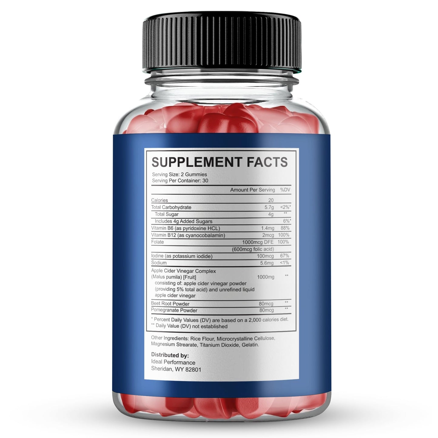 IDEAL PERFORMANCE Jellyfil Gummies 180 Count