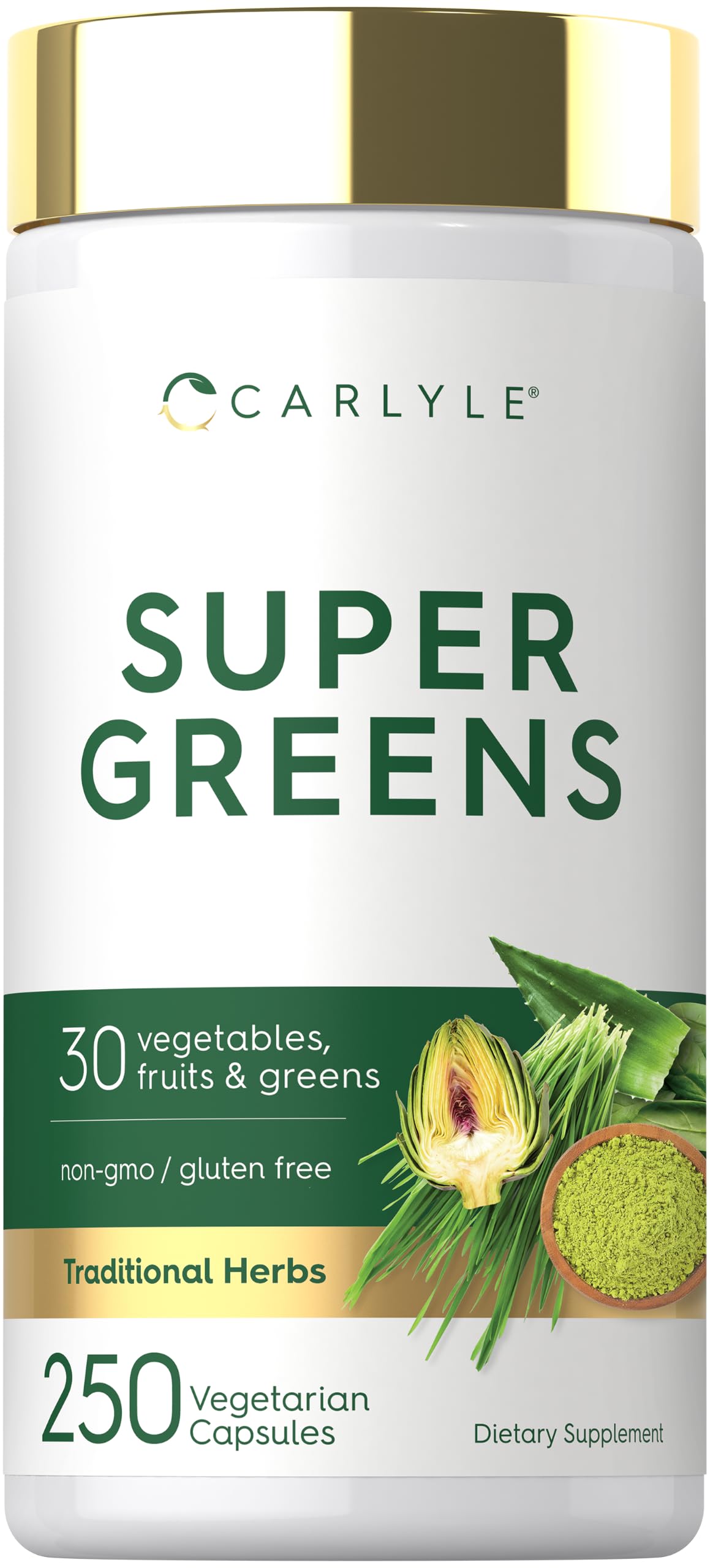 Carlyle Super Greens Capsules 250