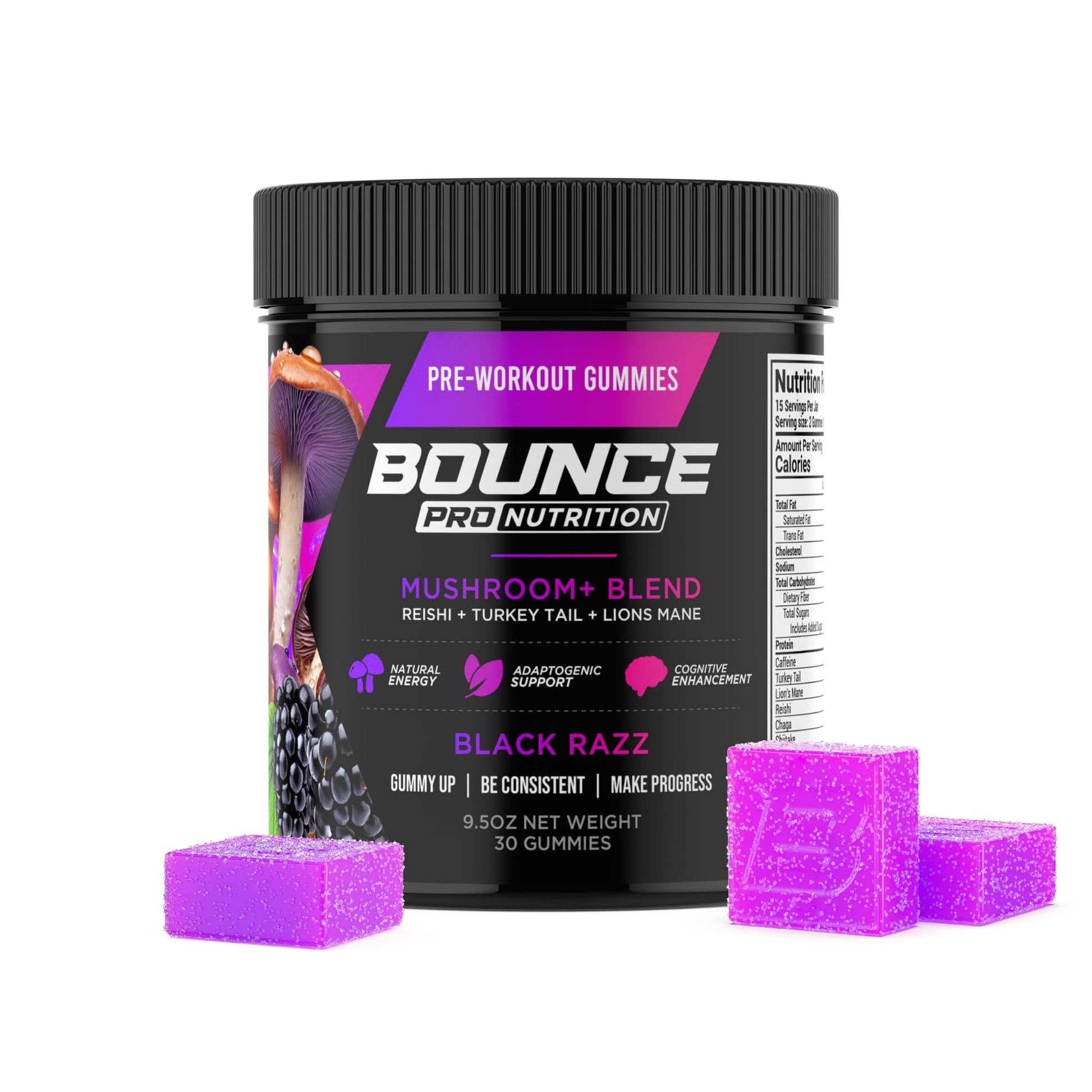 Bounce Pro Pre Workout Gummies 30 Gummies