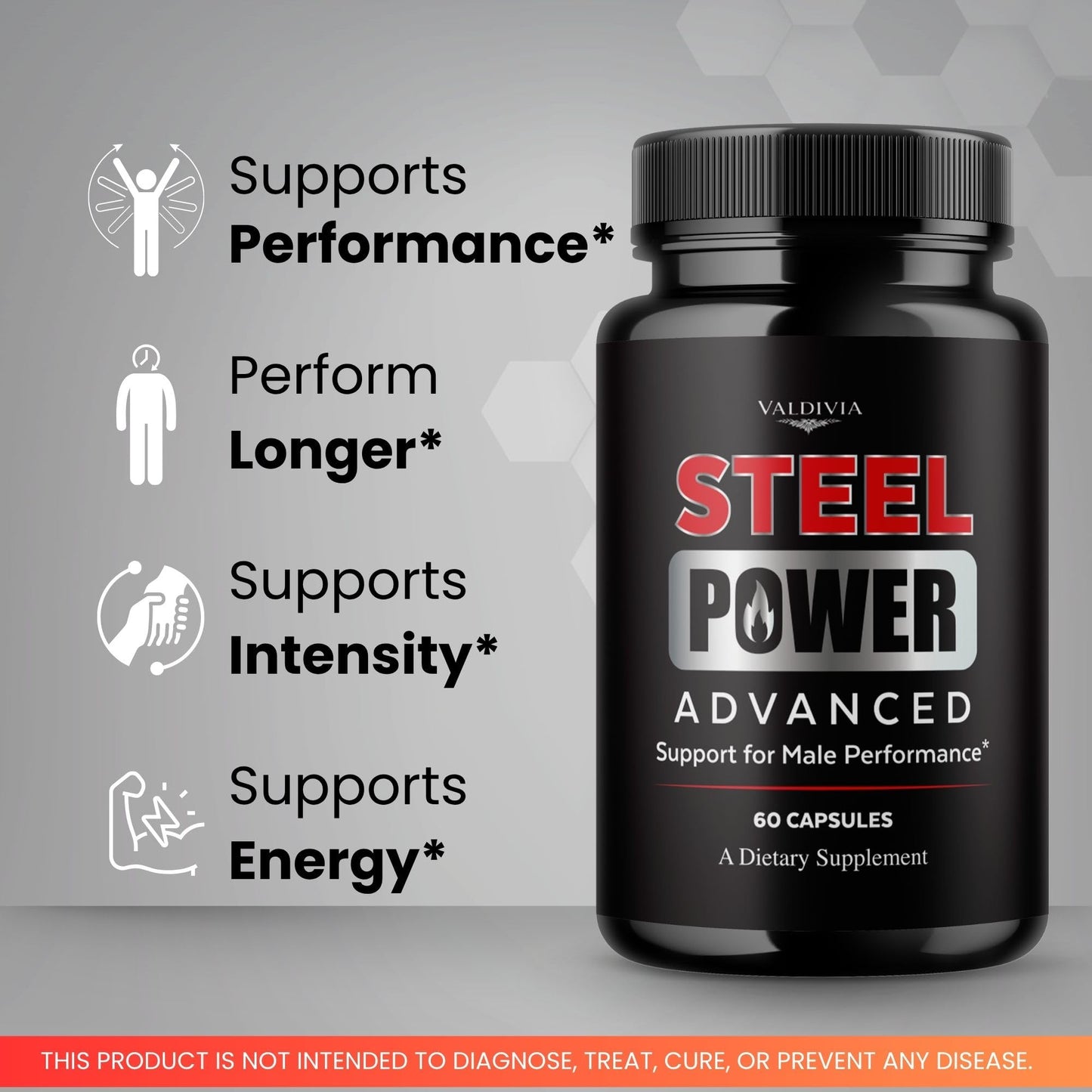 Valdivia SteelPower Capsules 60 Capsules