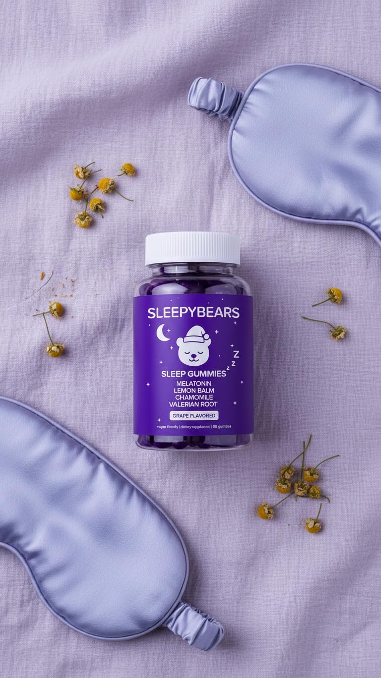Curvy Body Bears SleepyBears Sleep Gummies, 60 Gummies