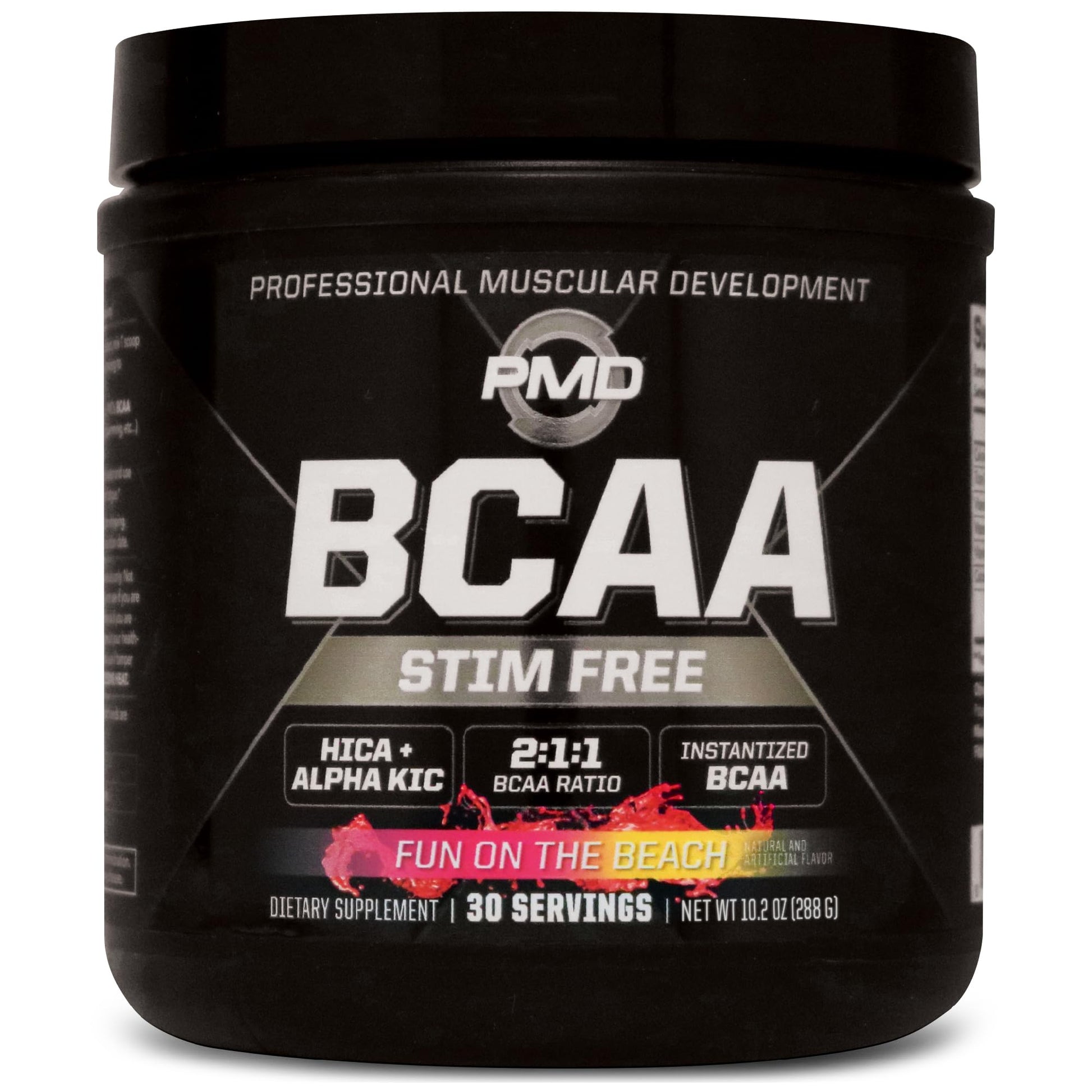PMD Sports BCAA Stim-Free Fun On The Beach Flavor Powder 267