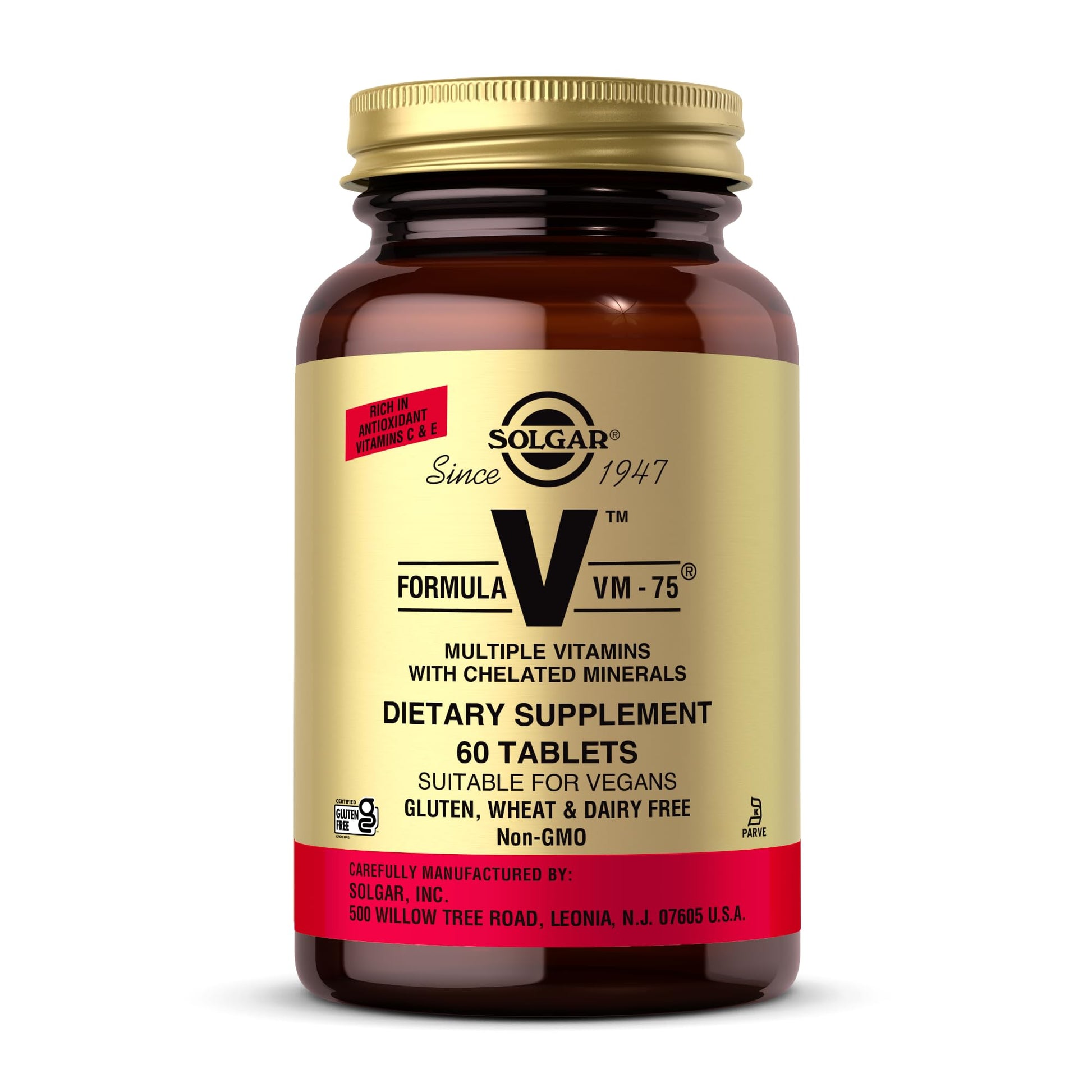 Solgar Formula VM-75 Tablet, 60 Count