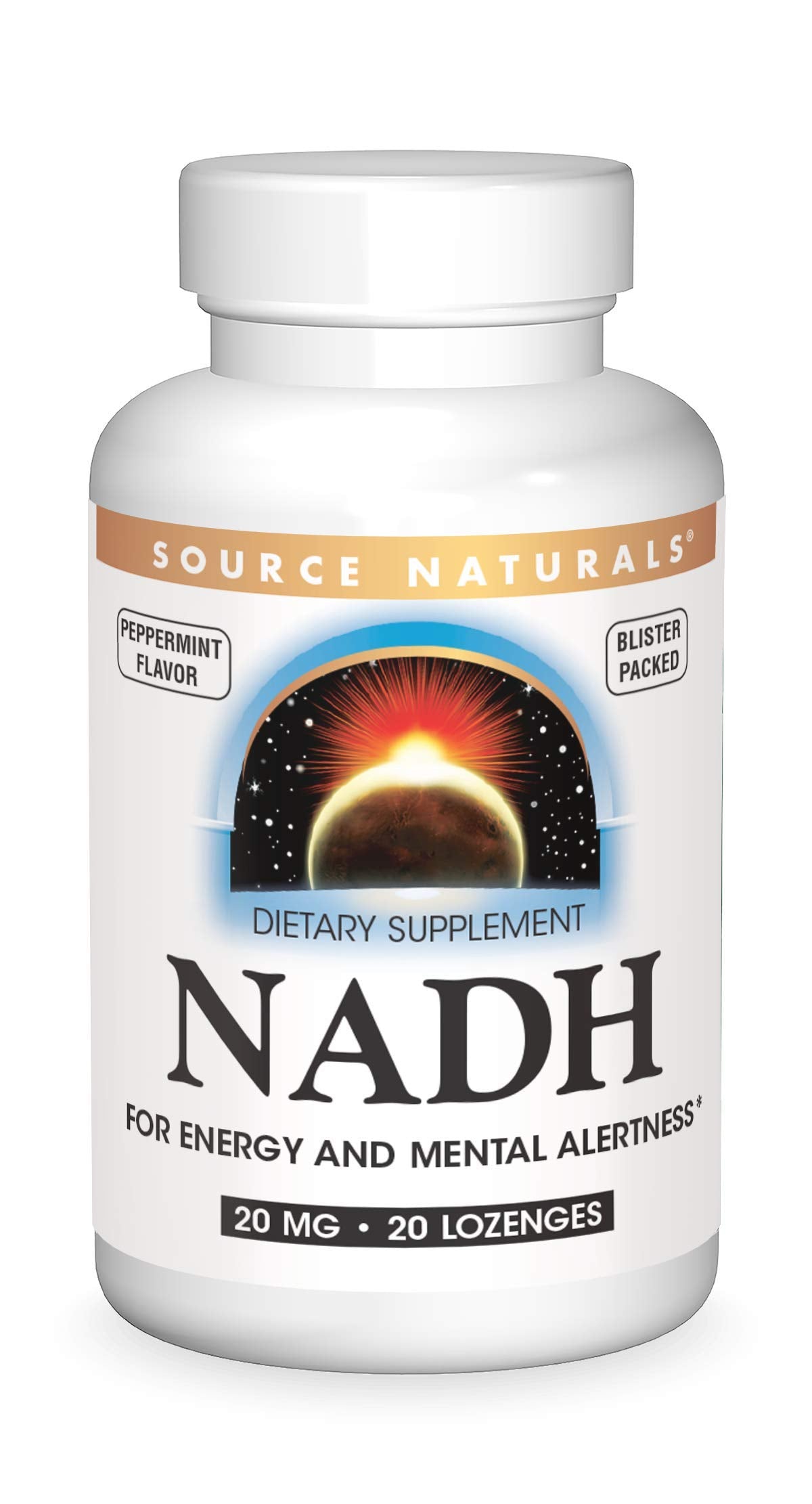 Source Naturals NADH 20mg Lozenges 20 Count