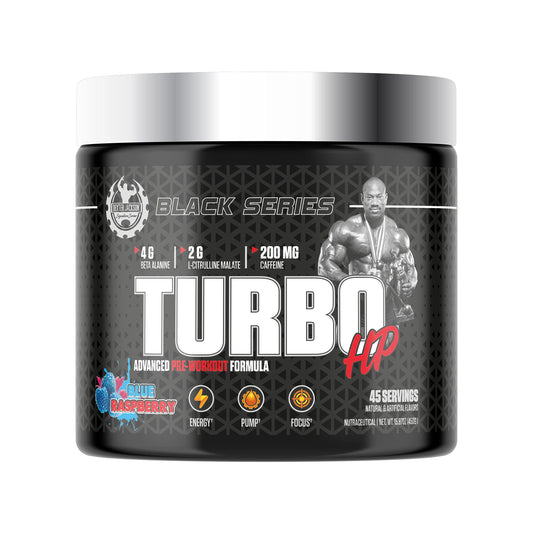 DEXTER JACKSON Black Series Turbo HP Pre Workout Powder 0.36 oz