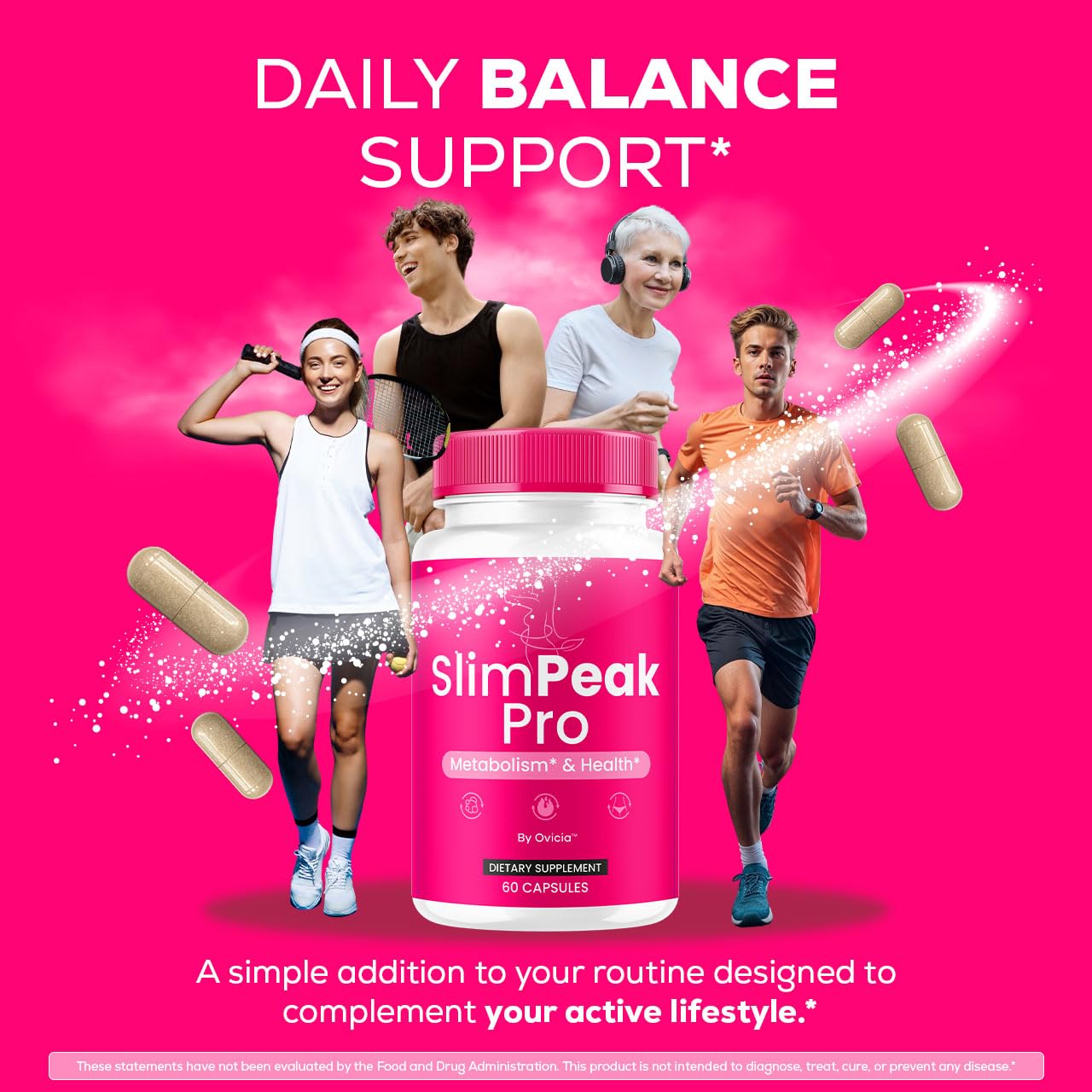 OVICIA Slim Peak Pro Capsules 120 Capsules