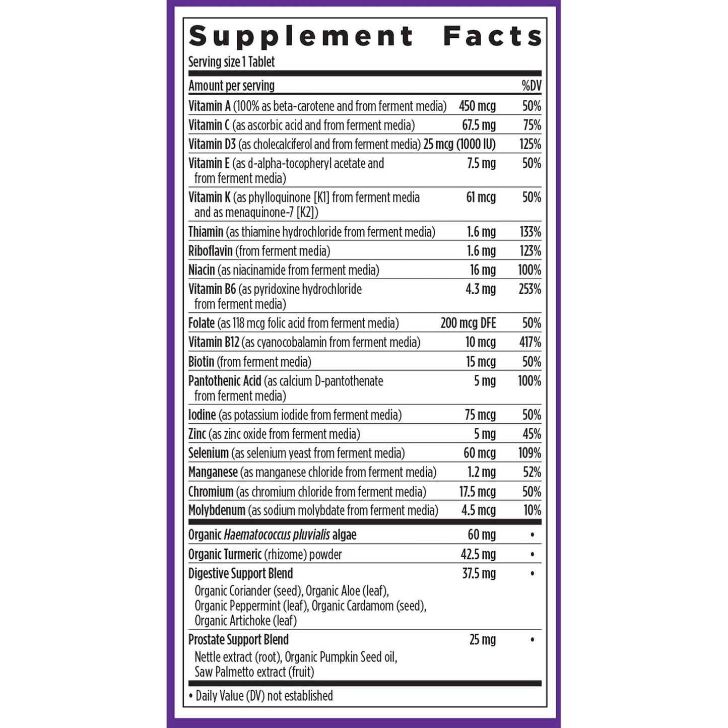 New Chapter Men’s Multivitamin 55+, Extra B6 & B12, D3, Astaxanthin, Vitamin C & Zinc, Immune, Heart, Cellular Energy, and Brain Health, Gentle on The Stomach, 192 Tablets