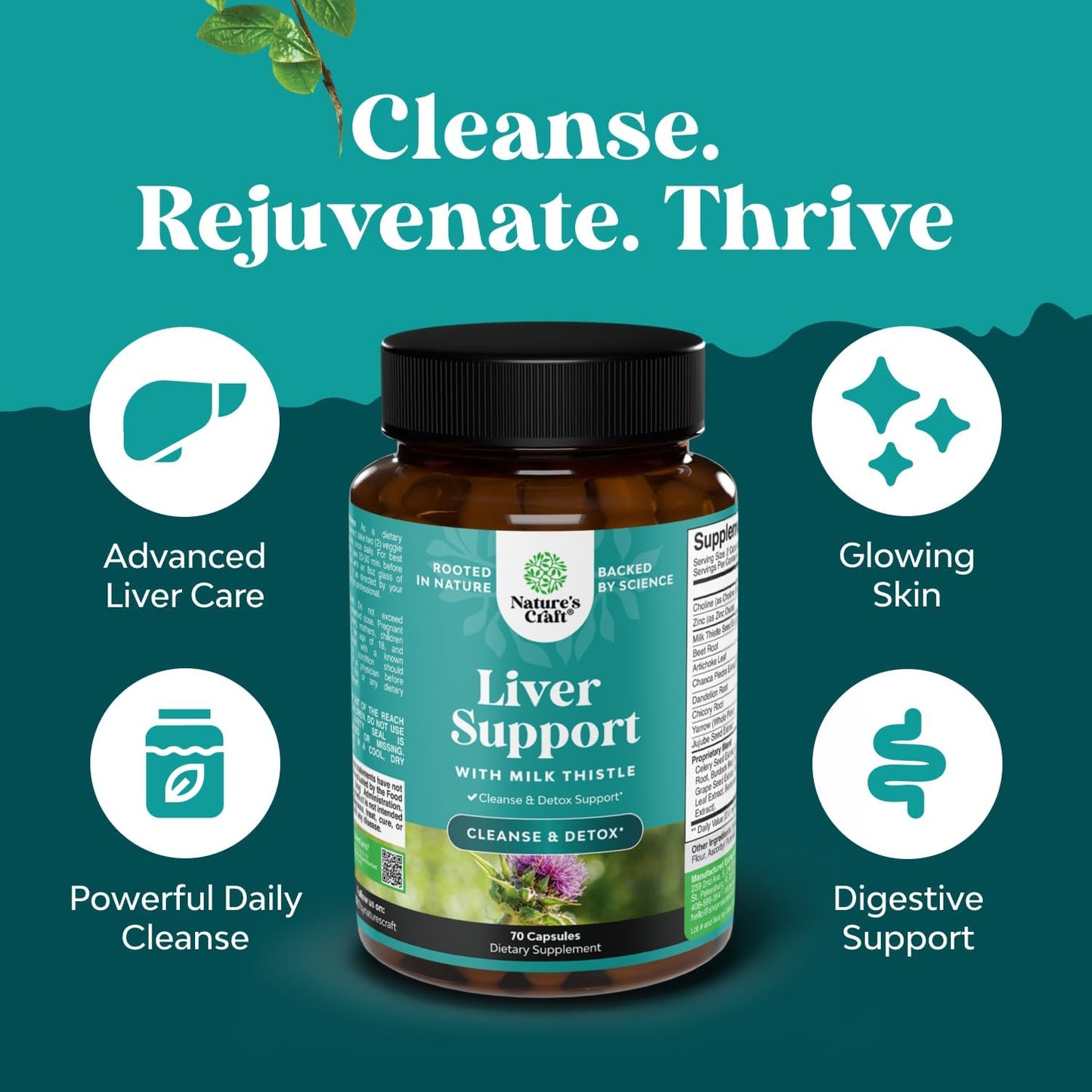 Natures Craft Milk Thistle Capsule 160