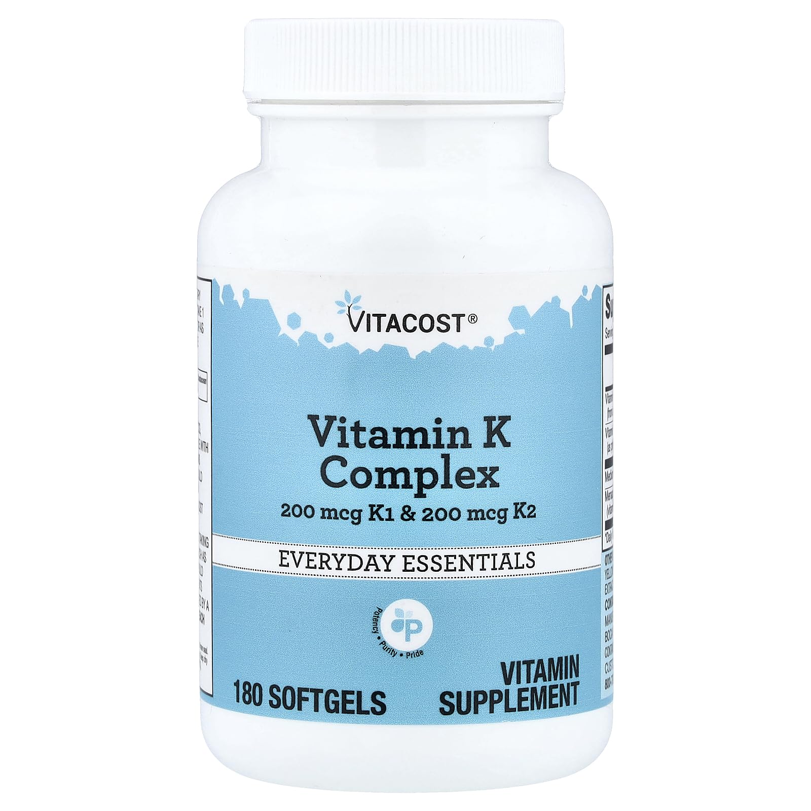 Vitacost Vitamin K Complex Softgel 180