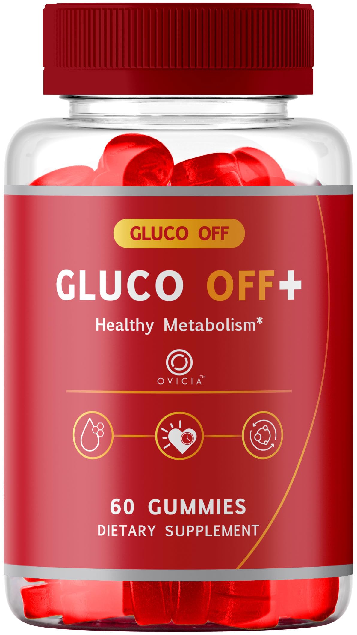 OVICIA Gluco Off 60 Gummies