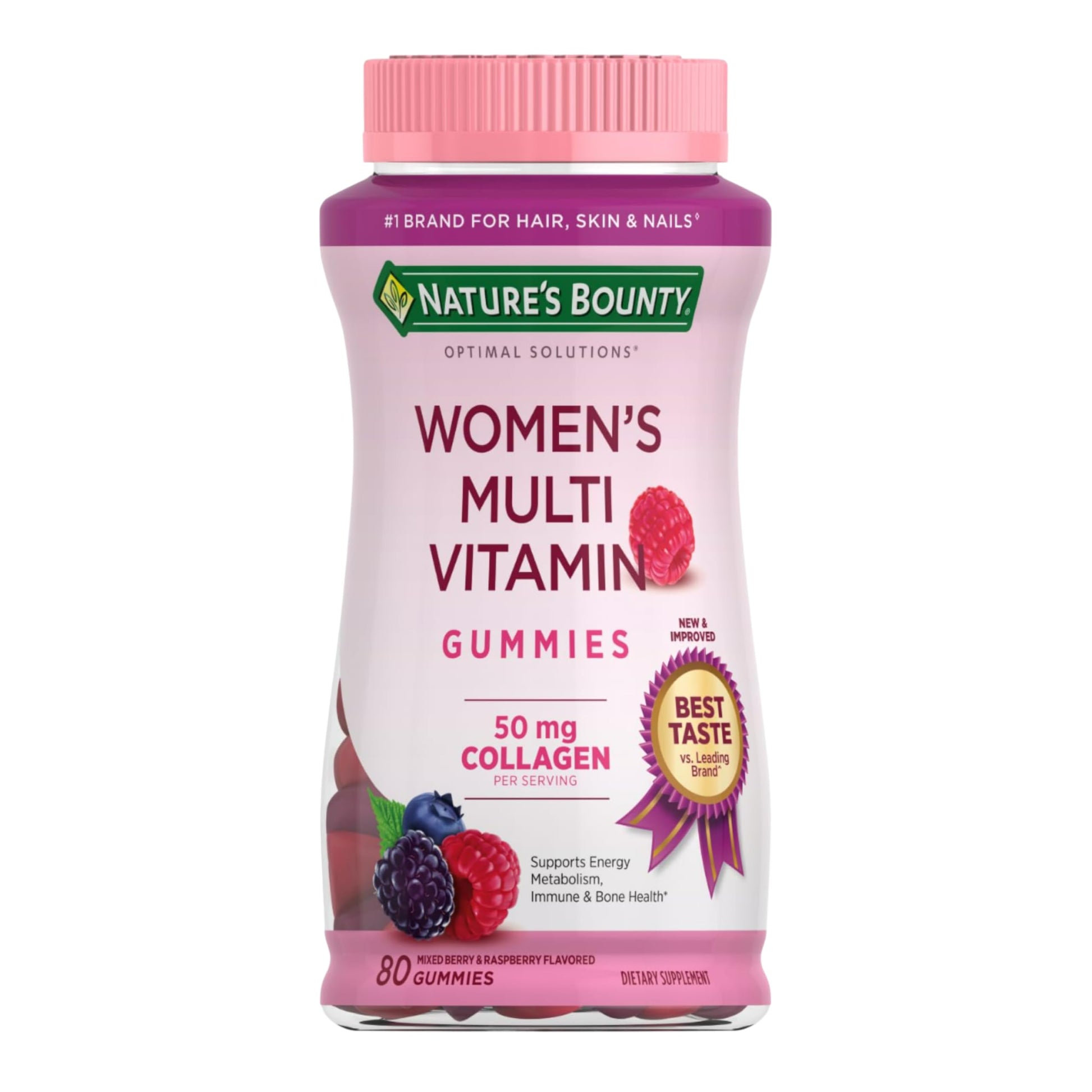 Nature's Bounty Optimal Solutions Women's Multivitamin Gummies 80 Count