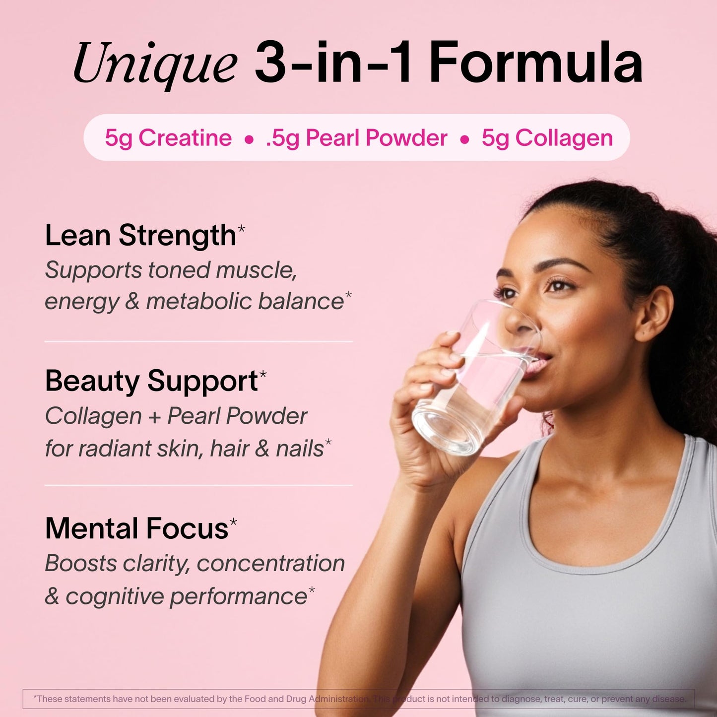 Ladywell Creatine Pearl Complex for Women Powder 11 oz