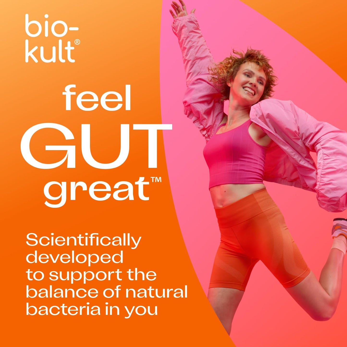 Bio-Kult Gut Health Probiotic Supplement Capsules 60 Count