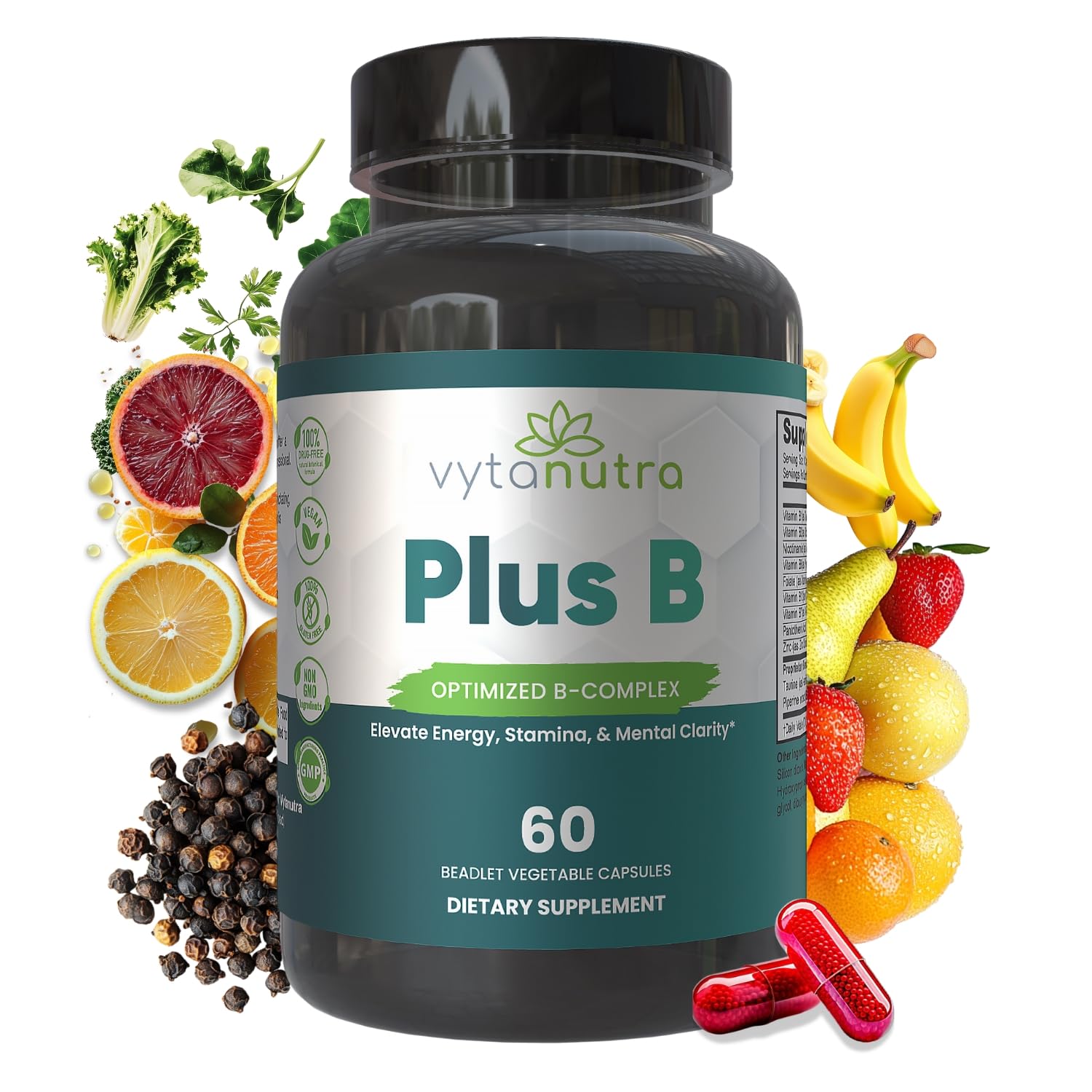 Vytanutra Plus B 11-in-1 Beadlet Capsule, 60 Count