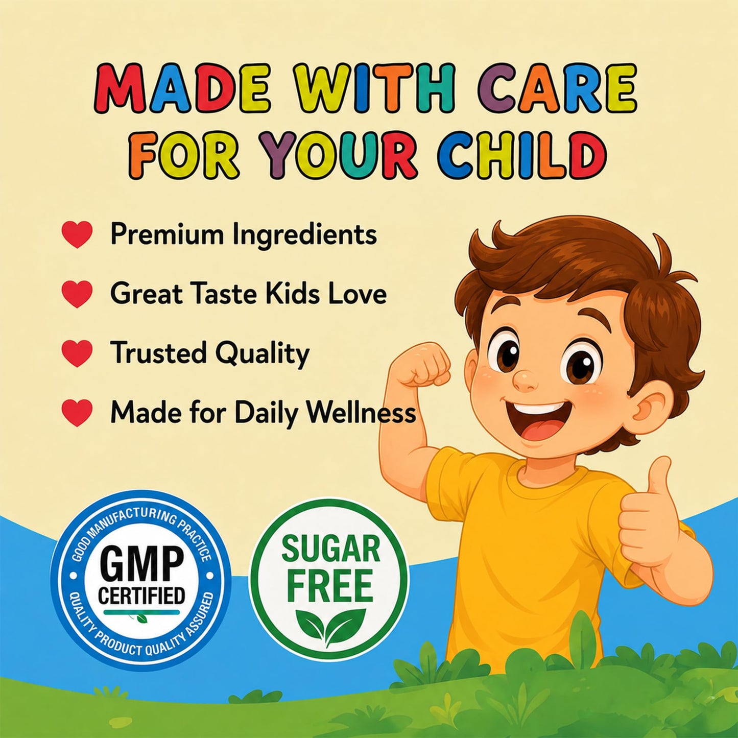 BIOCCHN Cranberry Gummies for Kids, D-Mannose Urinary Tract Health & Immune Support, 60 Count