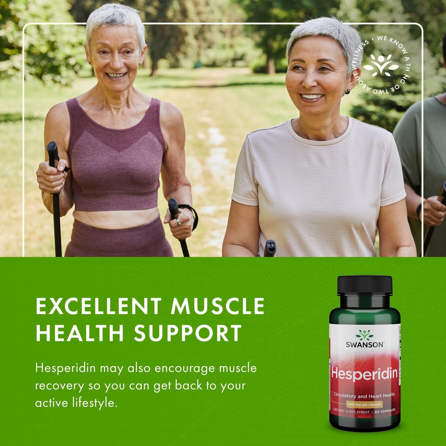Swanson Hesperidin Citrus-Derived Capsules, 120